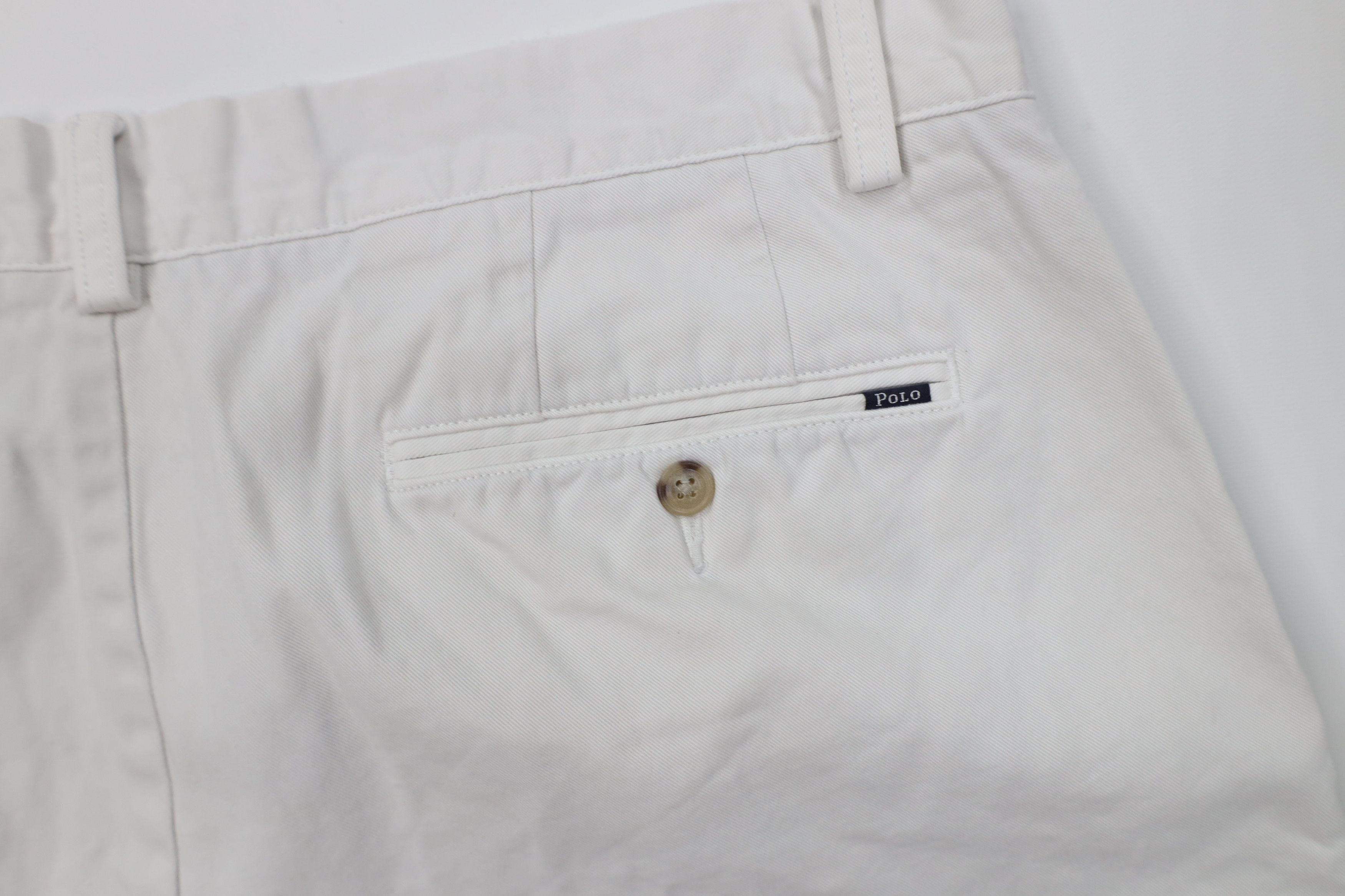 Ralph Lauren Vintage Ralph Lauren Above Knee Chino Shorts Cotton Beige Size US 34 / EU 50 - 15 Thumbnail