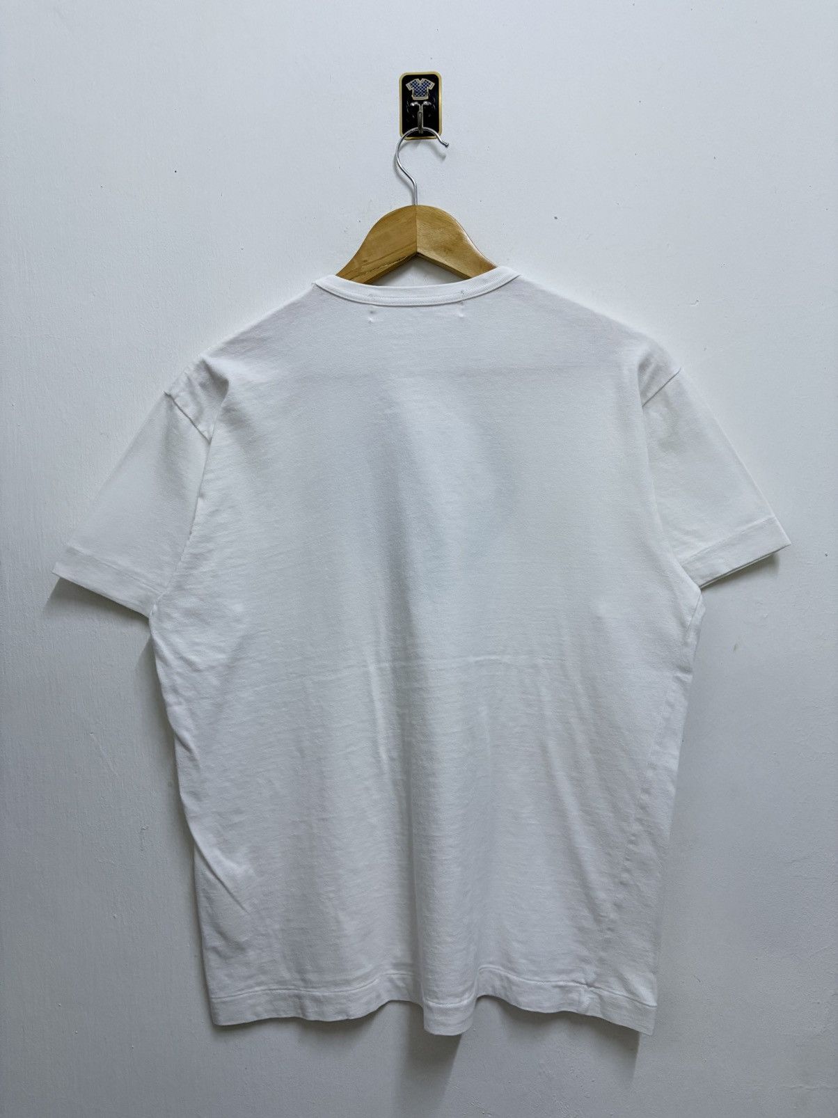 Comme des Garcons PLAY AD2017 Comme des Garcons PLAY Soft Blue Heart Logo T-Shirt Size US M / EU 48-50 / 2 - 2 Thumbnail