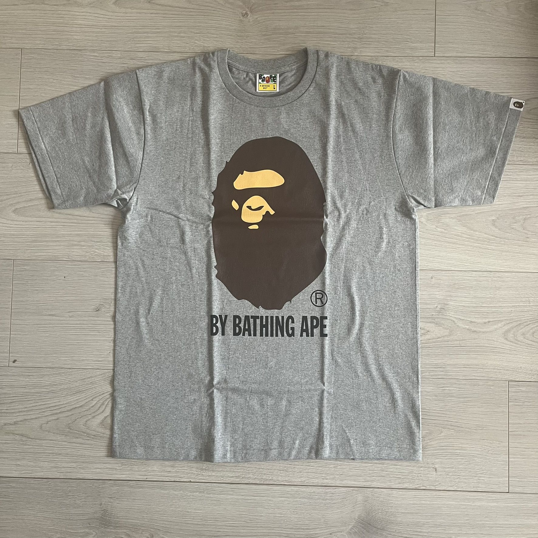 Bape Bape By Bathing Ape Gray Tee Large Size US L / EU 52-54 / 3 - 1 Thumbnail