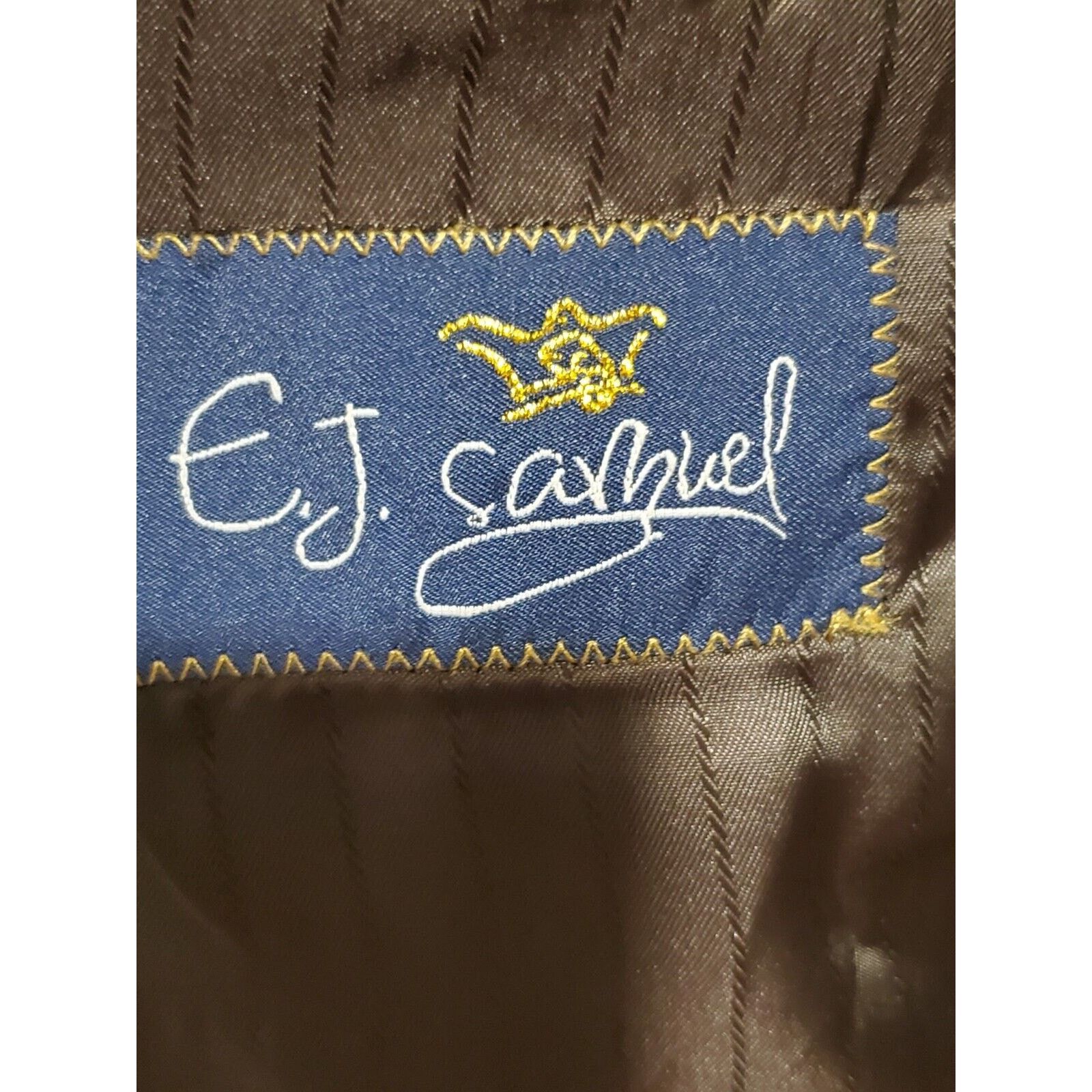 Other E.J. Samuel Designer Polyester Long Sleeve Blazer Size 48 Size 48R - 11 Thumbnail