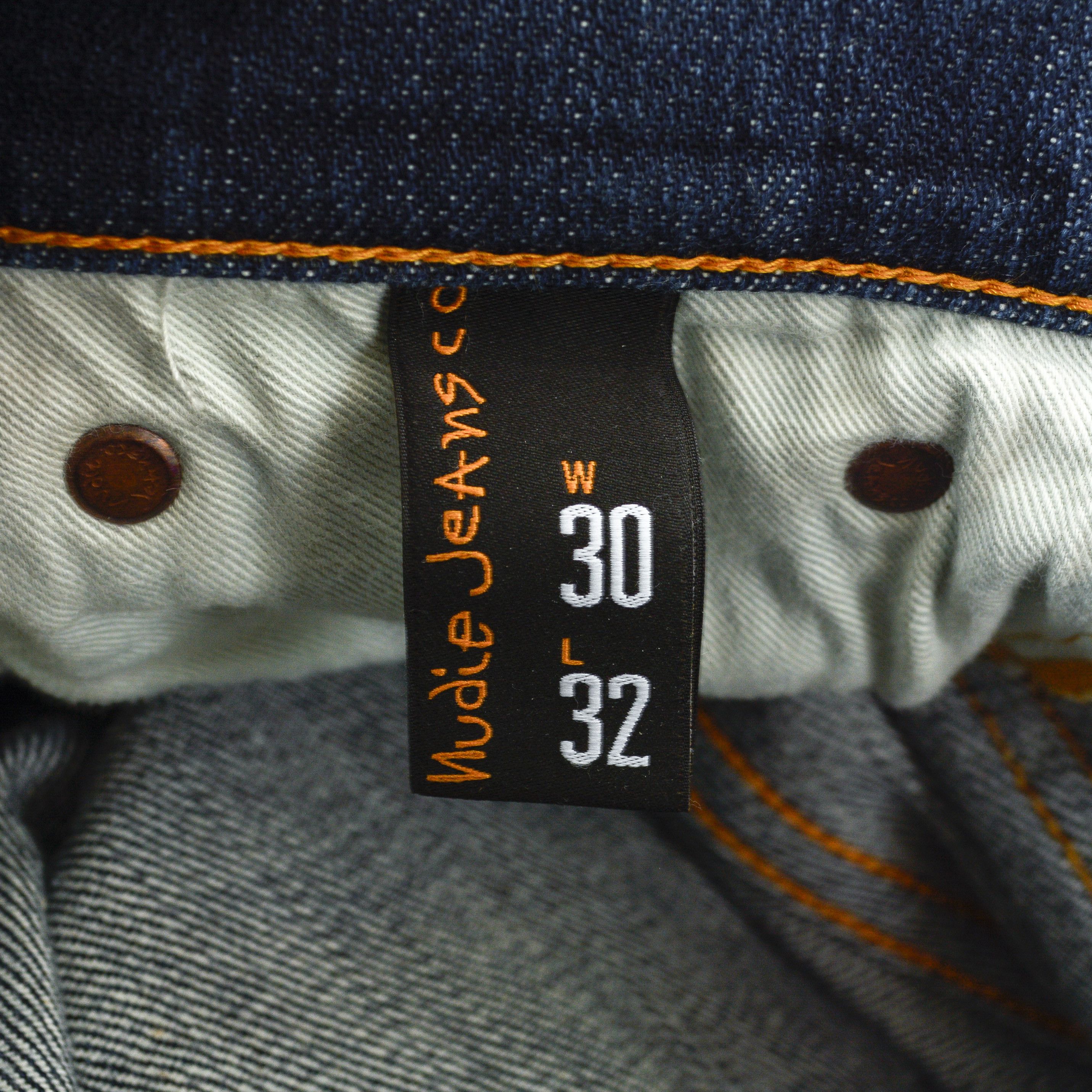 Nudie Jeans Grim Tim Men W30 L32 Slim Fit Straight Pants Trousers Size US 30 / EU 46 - 6 Thumbnail