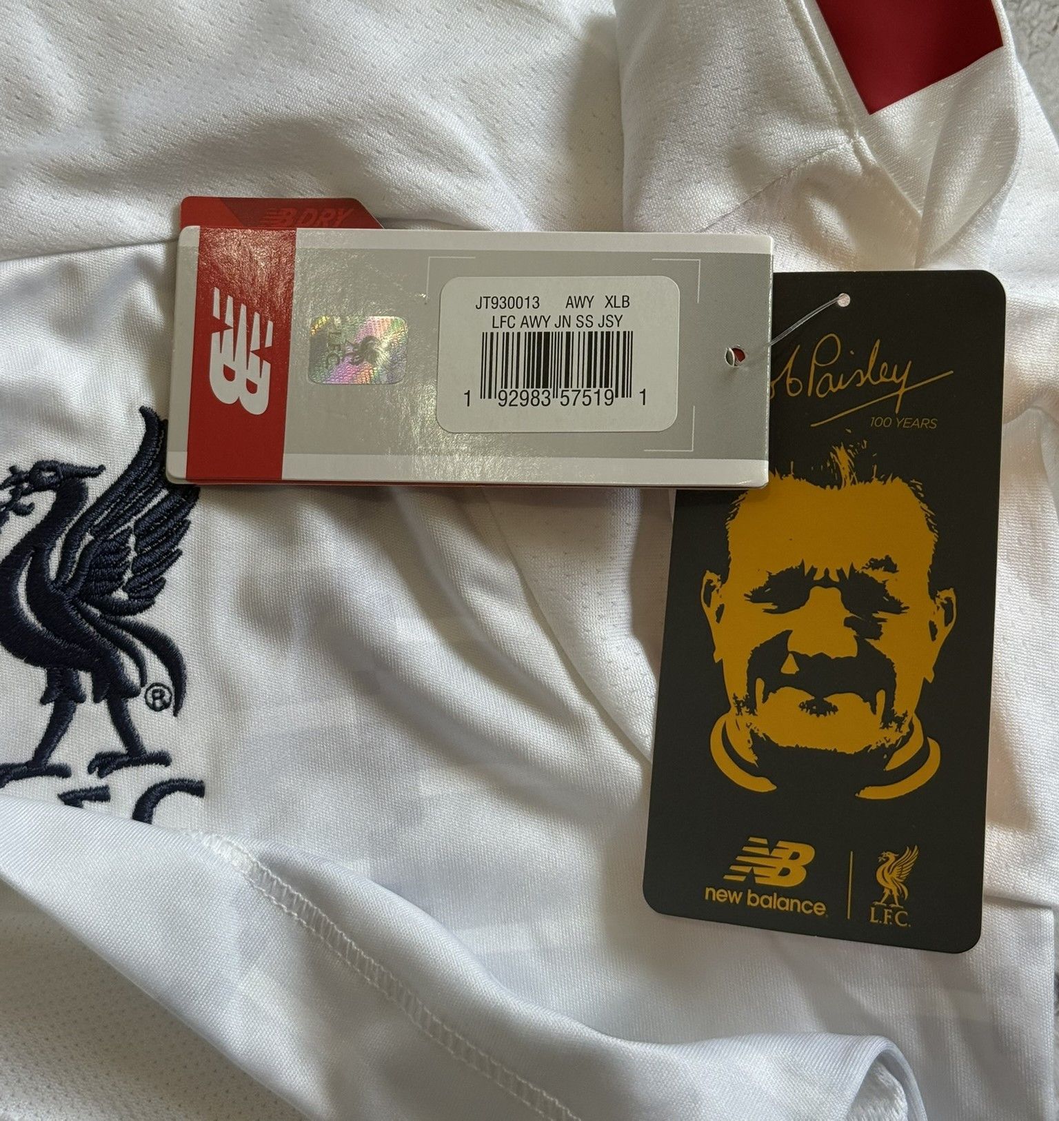 New Balance LIVERPOOL 2019 2020 FOOTBALL SHIRT SOCCER JERSEY BOYS Size US XS / EU 42 / 0 - 4 Thumbnail