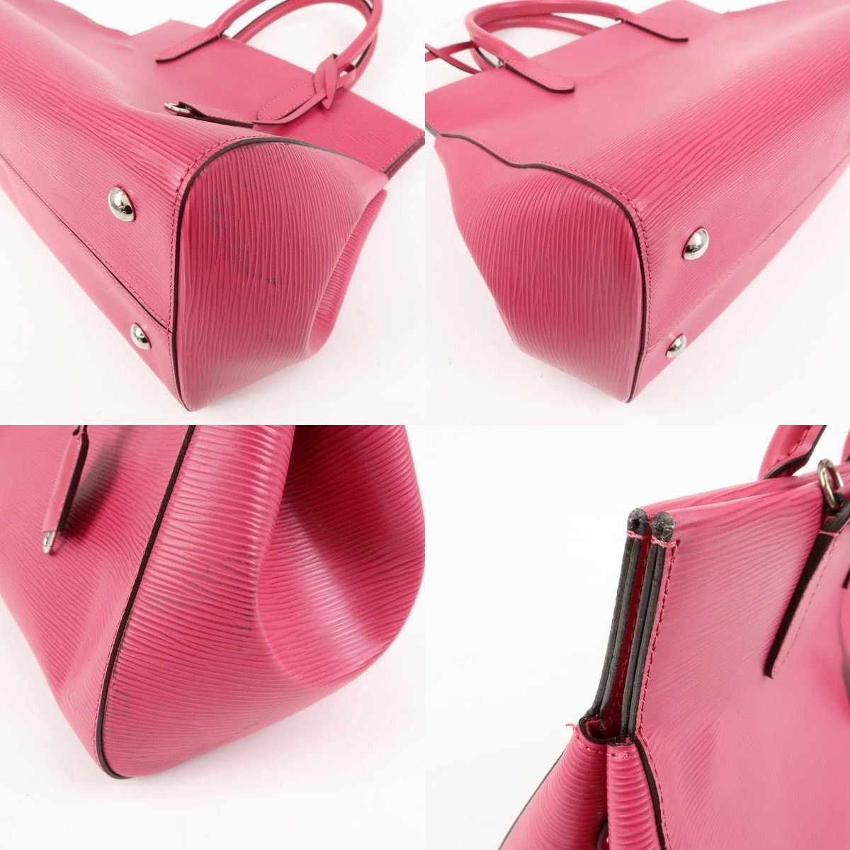 Louis Vuitton Louis Vuitton Epi Marly BB Satchel Pink Size ONE SIZE - 5 Thumbnail