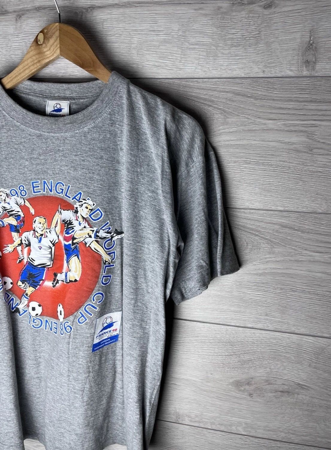 Other VINTAGE FAN-MERCH SHIRT FRANCE 98s SOCCER JERSEY SIZE M Size US M / EU 48-50 / 2 - 4 Thumbnail