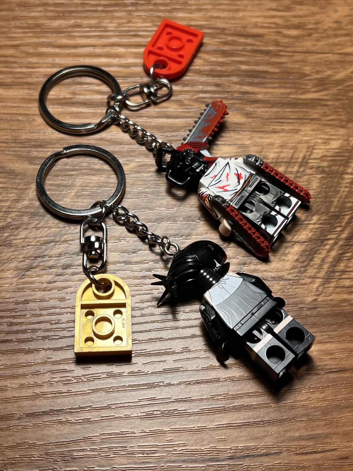 Anime chainsaw man denji reze lego minifigure keychain keyring Size ONE SIZE - 4 Thumbnail