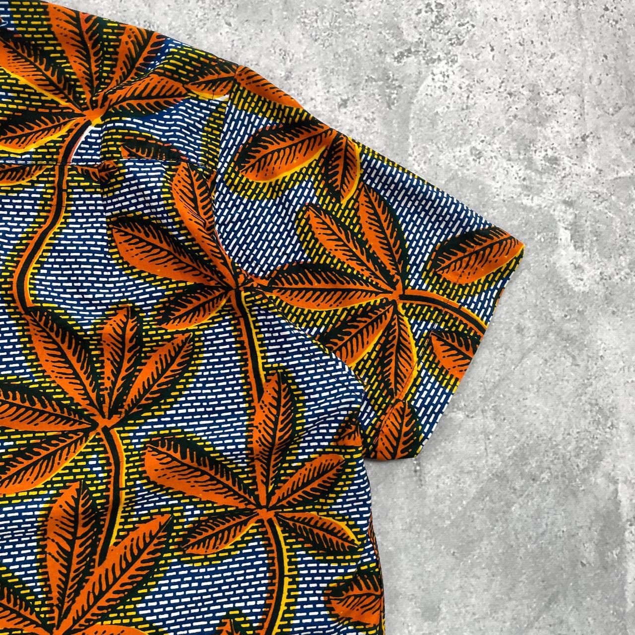 Designer Poplin Project Floral Print Short Sleeve Button-Up Shirt M Size US M / EU 48-50 / 2 - 19 Thumbnail