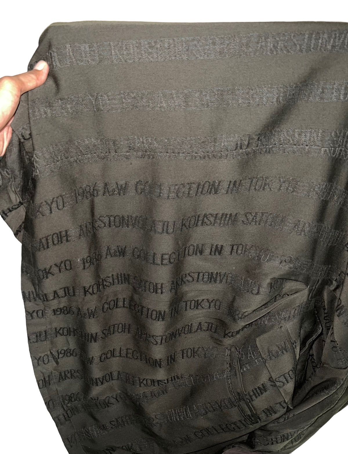 Japanese Brand 🔥 AW 1986 COLLECTION IN TOKYO ARRSTON VOLAJU KOHSHIN SATOH Size US M / EU 48-50 / 2 - 22 Thumbnail