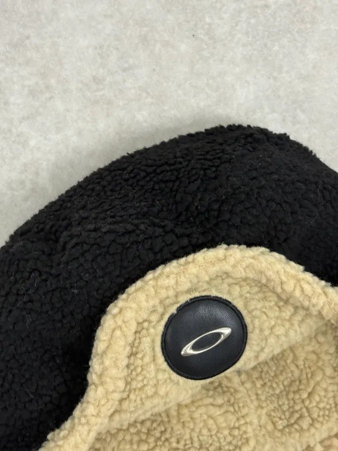 Oakley 2000s Oakley Black Wool Shearling Hat Size ONE SIZE - 5 Thumbnail
