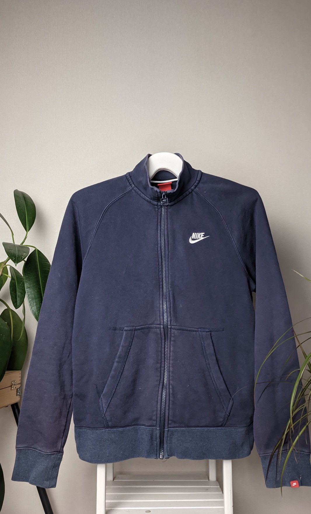 Nike Nike Y2K vintage faded zip up track jacket Size US S / EU 44-46 / 1 - 1 Thumbnail