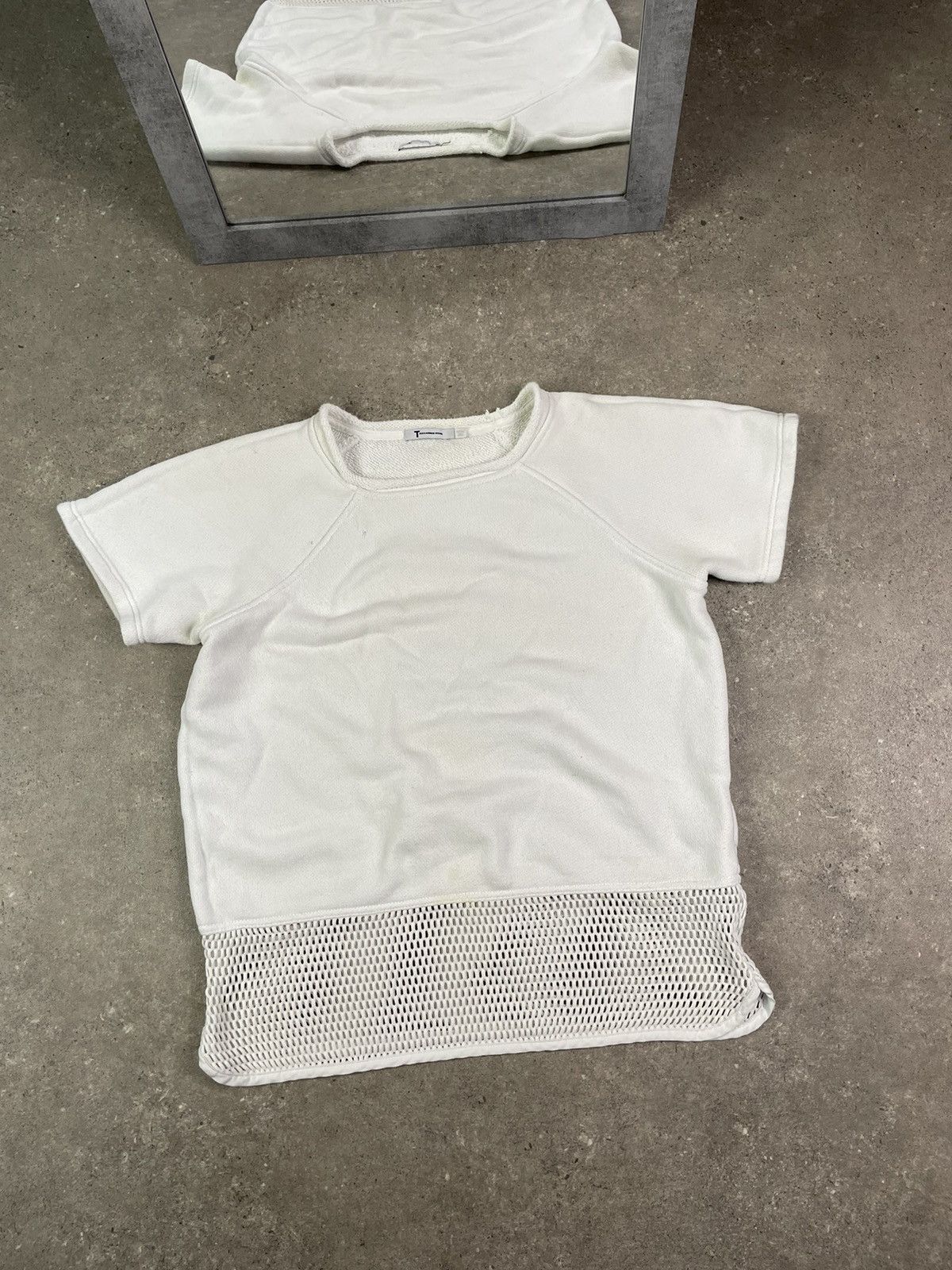 Alexander Wang × T by Alexander Wang Alexander Wang Mesh Crochet T-Shirt Size US S / EU 44-46 / 1 - 1 Thumbnail