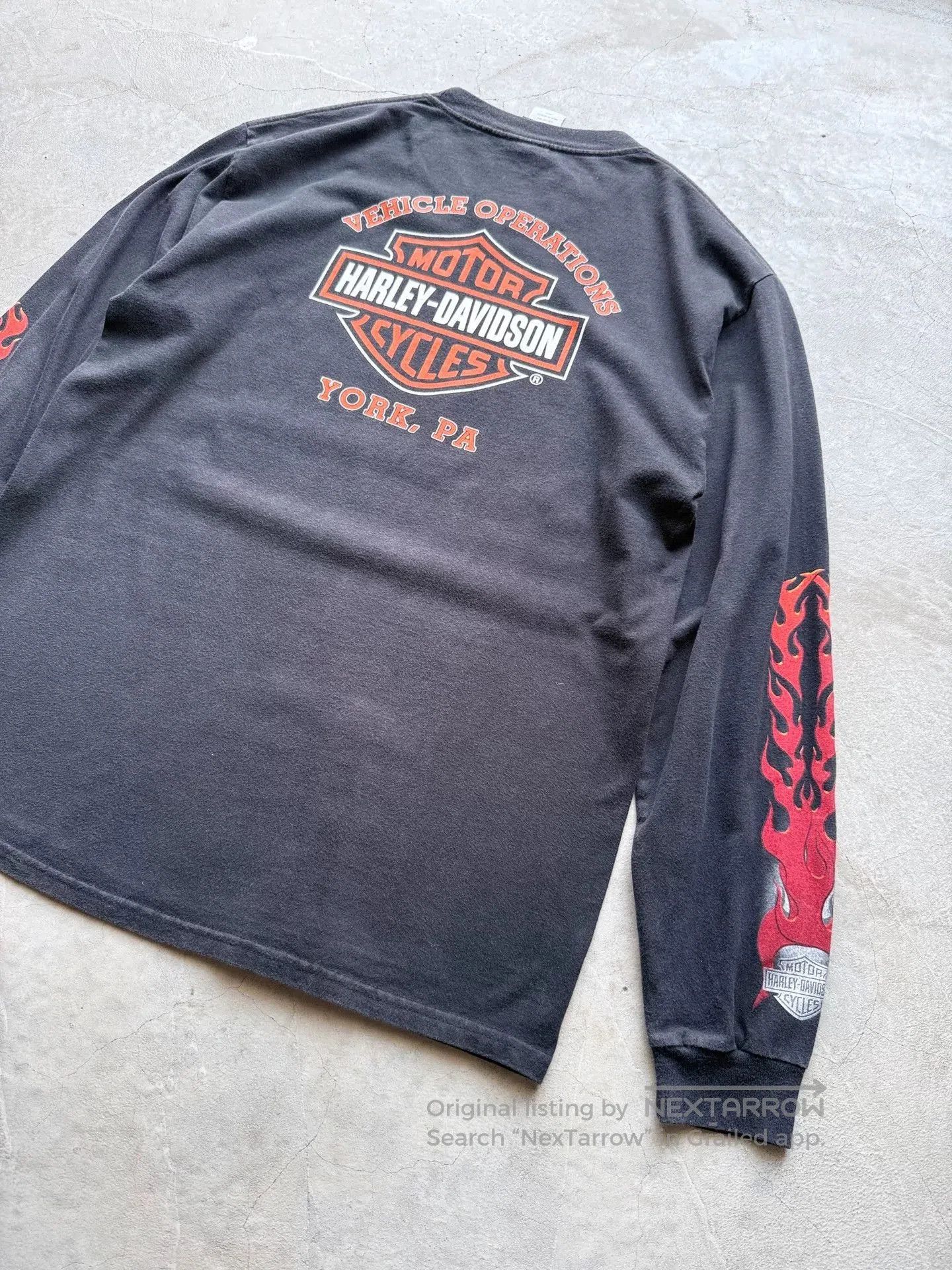 Vintage Vintage 2006 Harley Davidson Chopper Tee. Size US L / EU 52-54 / 3 - 6 Thumbnail