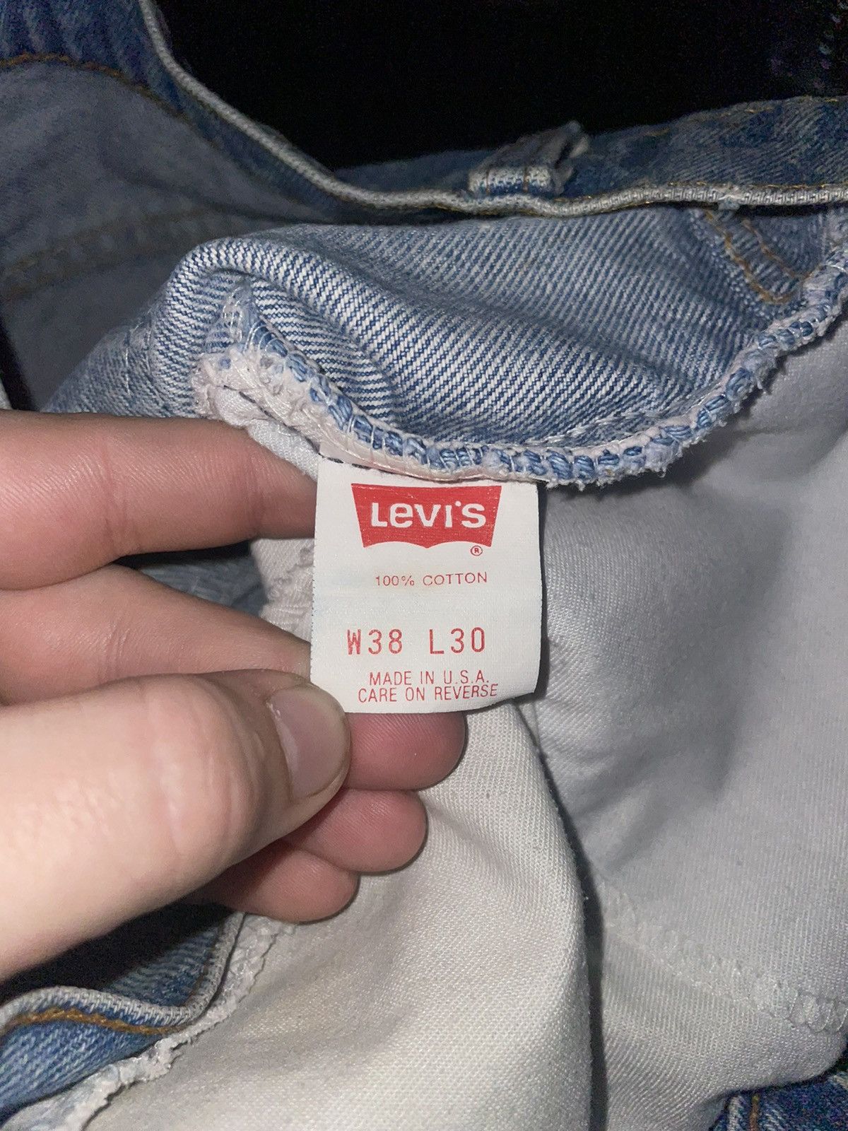 Levi's Levi’s Strauss Orange Tab 520 Jeans Tag 38x30 Size US 38 / EU 54 - 8 Thumbnail