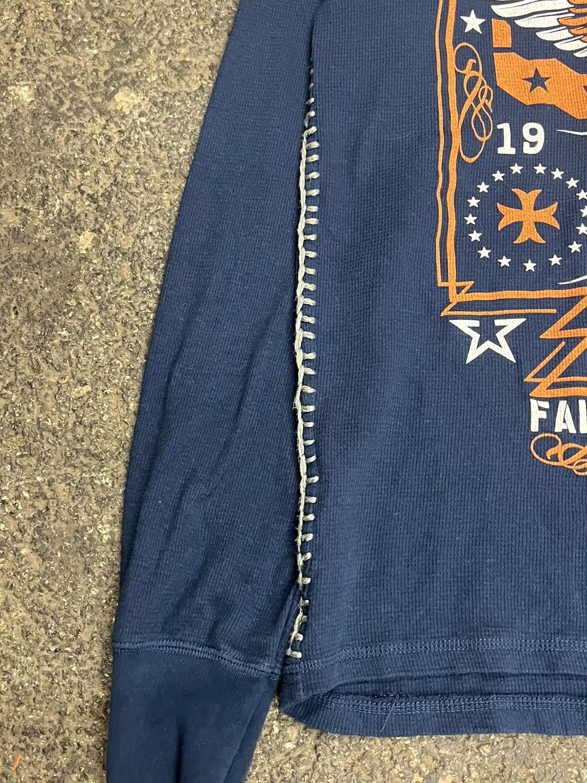 Affliction Affliction style grunge thermal long sleeve skater hype y2k Size US XL / EU 56 / 4 - 5 Thumbnail