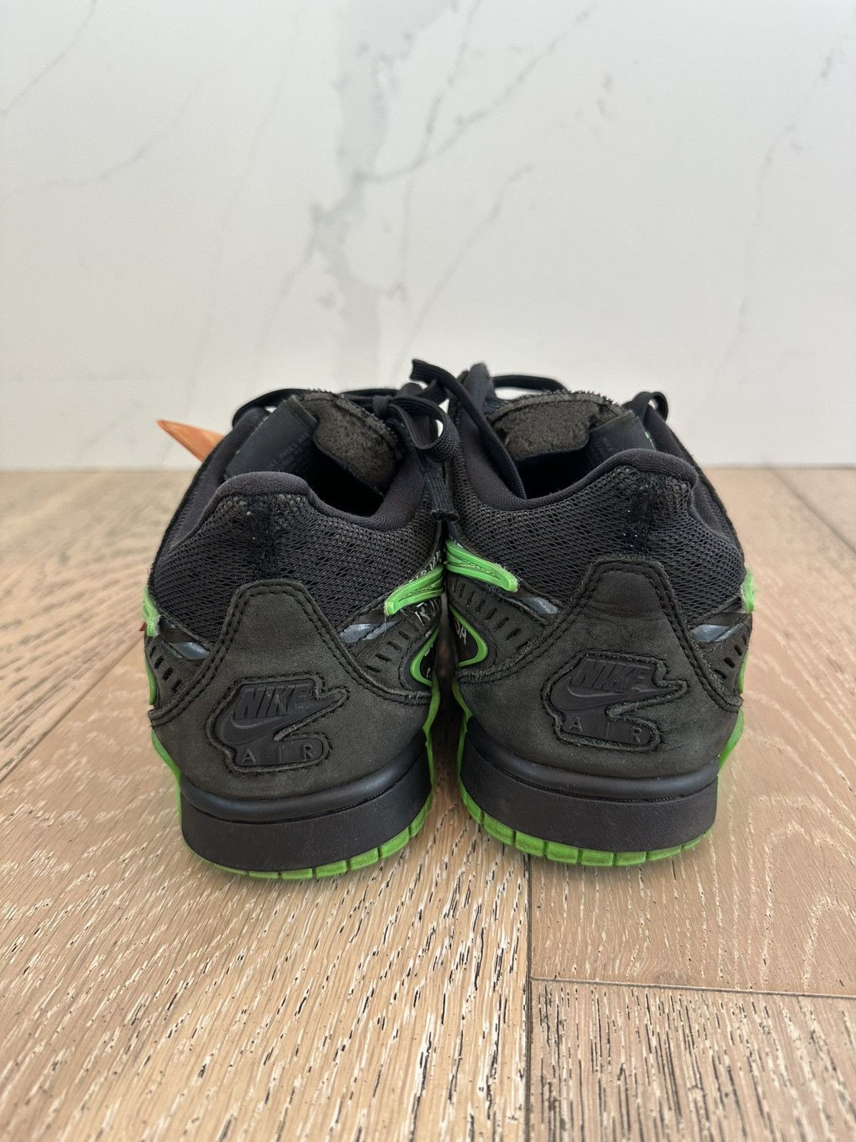 Nike × Off-White Nike Air Rubber Dunk Off-White Green Strike Size US 10 / EU 43 - 3 Thumbnail