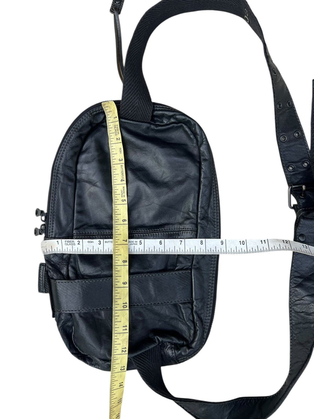 Leather Zer Japan Black Nappa Leather Bag Crossbody Size ONE SIZE - 25 Thumbnail