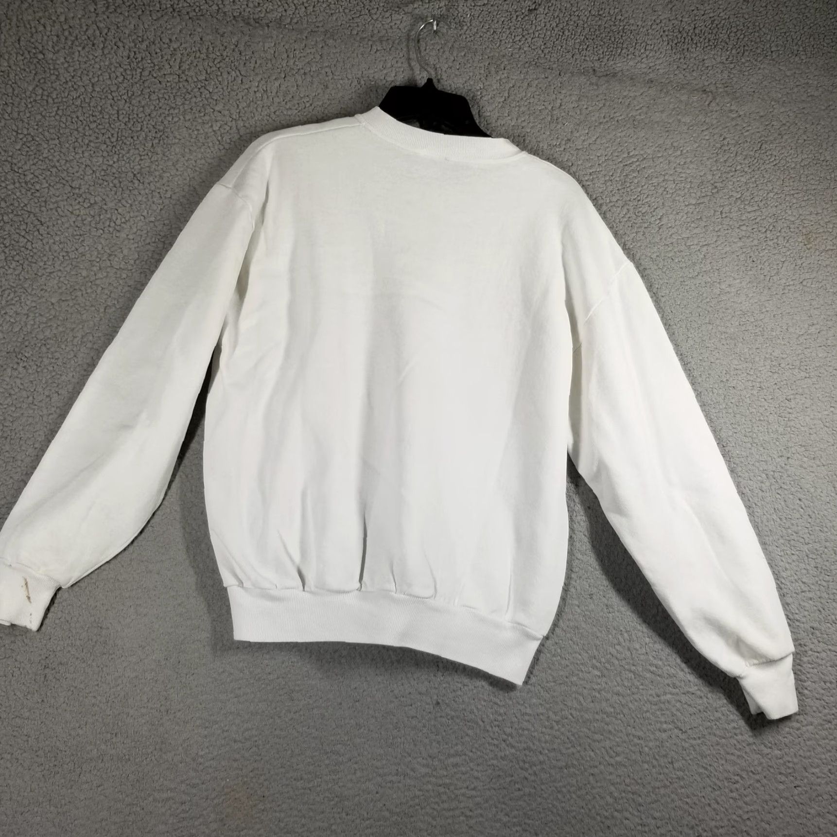 Vintage Vintage Beverly Hills Rodeo Drive Sweatshirt Mens Medium White Crewneck 90s USA Size US M / EU 48-50 / 2 - 3 Thumbnail