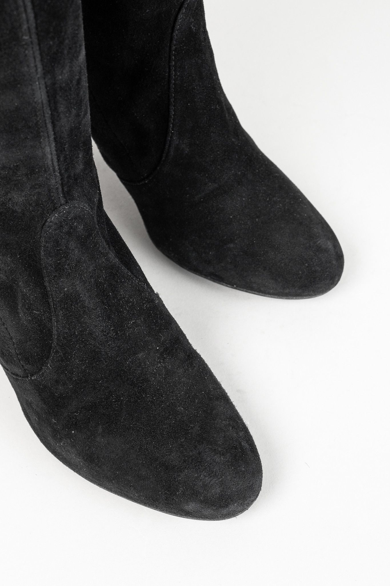 Stuart Weitzman Stuart Weitzman Highland SuedeThe-Knee Tie-Back Boots Size US 6 / IT 36 - 6 Thumbnail