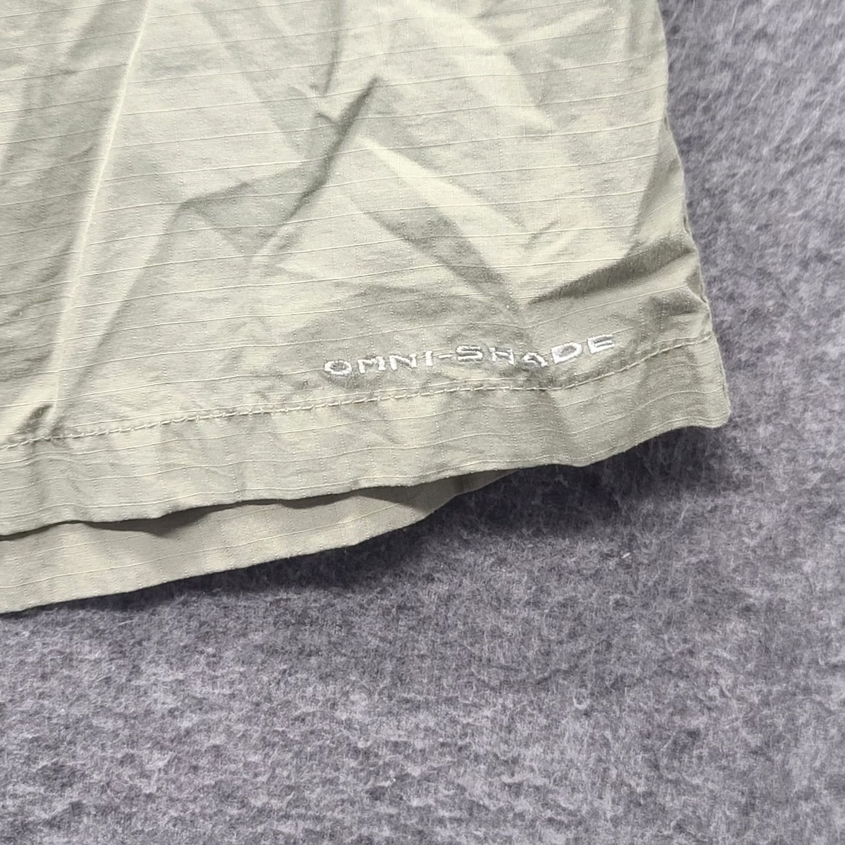 Vintage Columbia PFG Shorts Mens 32 Bahama II Regular Cargo Fishing Hiking Outdoors Green Cotton Nylon Polyester Canvas UlV 10in Inseam Size US 32 / EU 48 - 7 Thumbnail