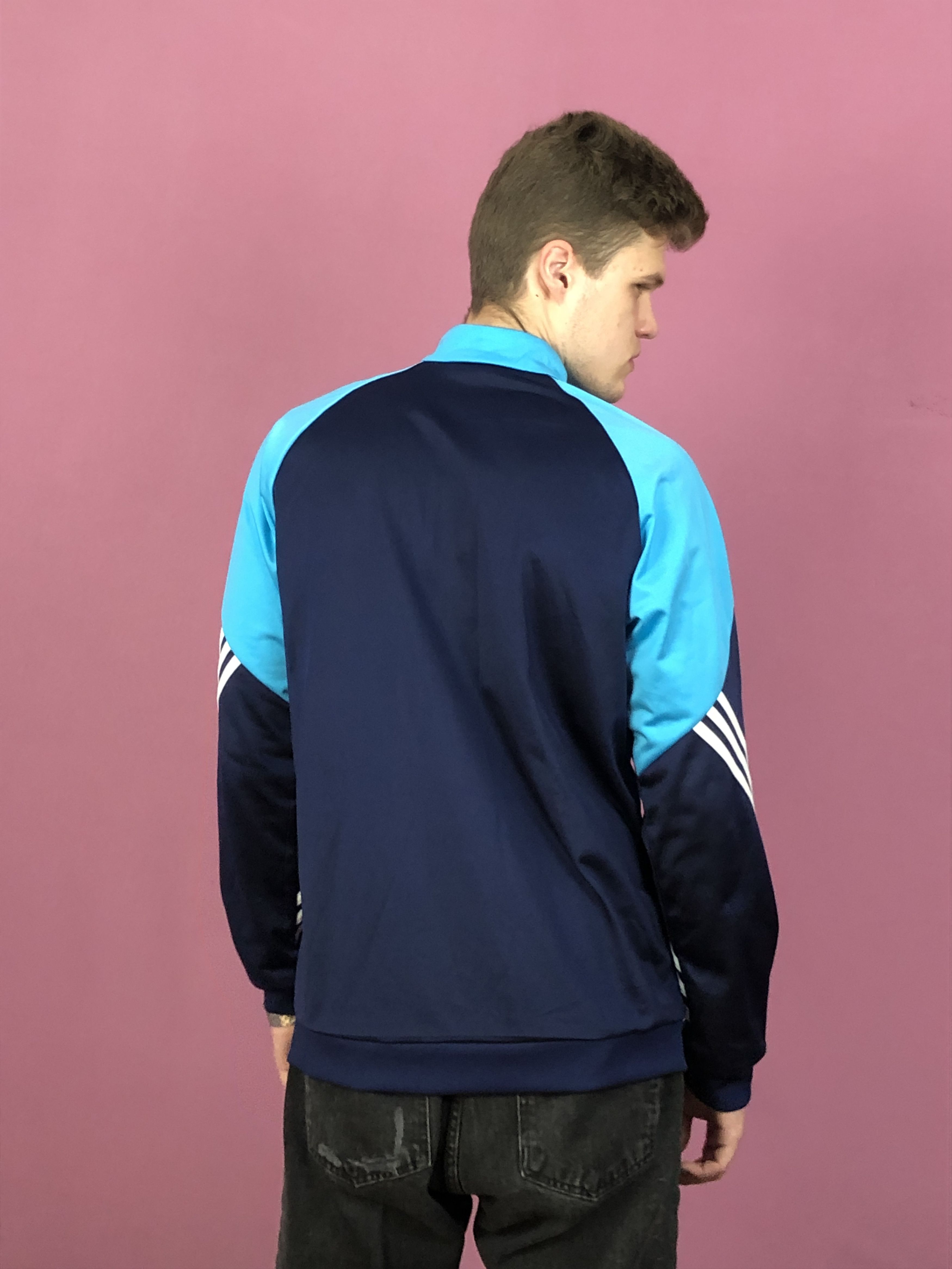 Adidas Adidas Vintage Men's Track Jacket - Size L Size US L / EU 52-54 / 3 - 3 Thumbnail