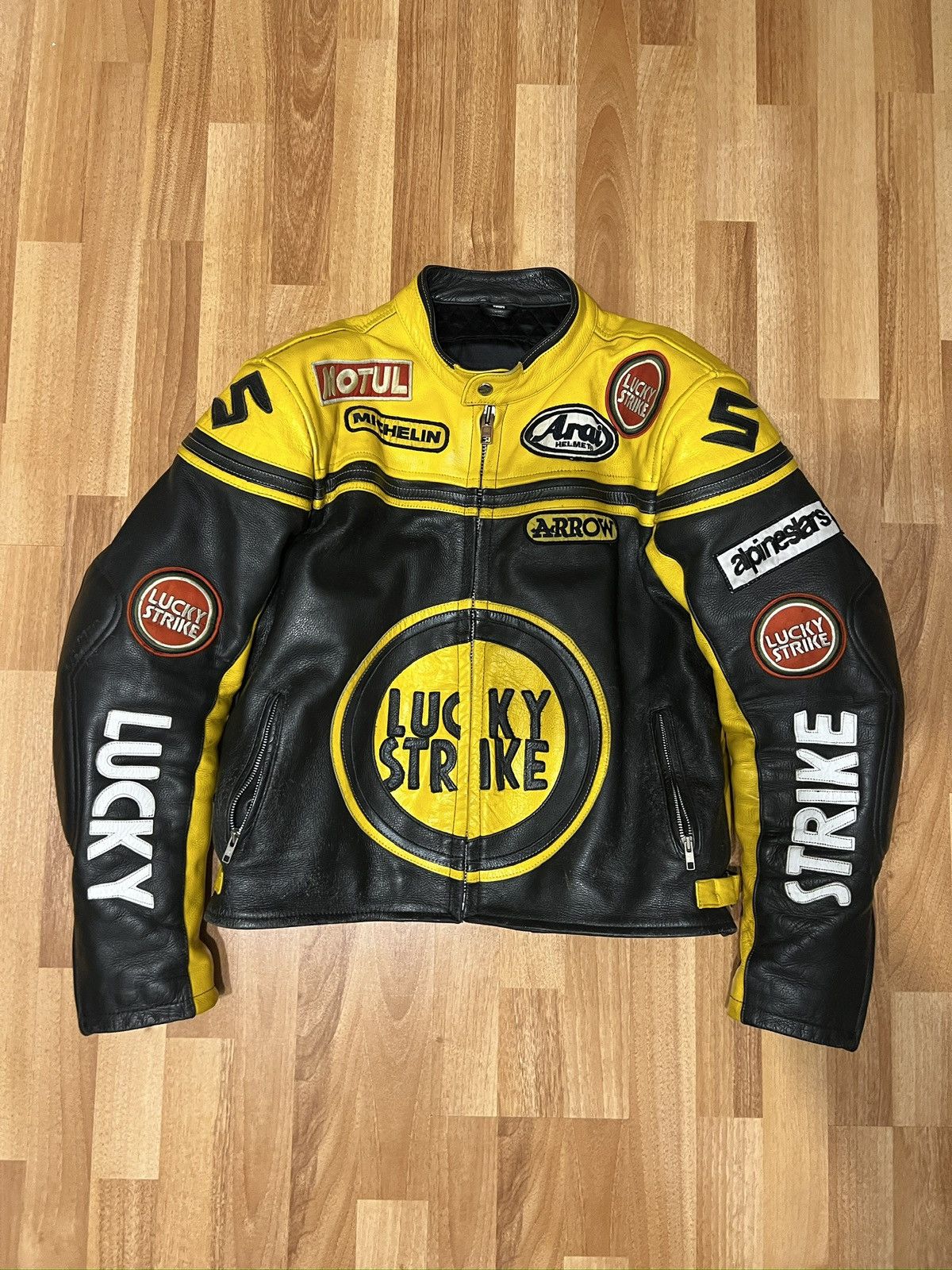 Genuine Leather × Marlboro ultra rare lucky strike marlboro ferrari usa america motors Size US L / EU 52-54 / 3 - 1 Thumbnail