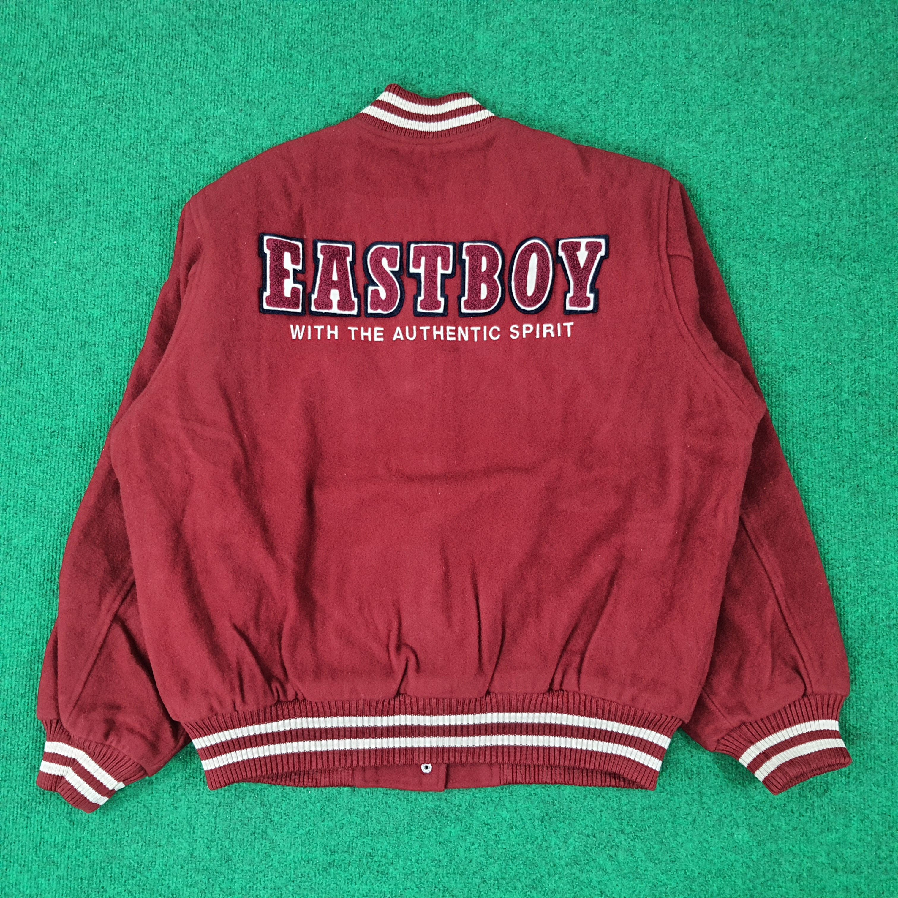 Vintage Vintage EASTBOY Authentic Spirit Varsity Jacket C231N12 Size US L / EU 52-54 / 3 - 1 Thumbnail