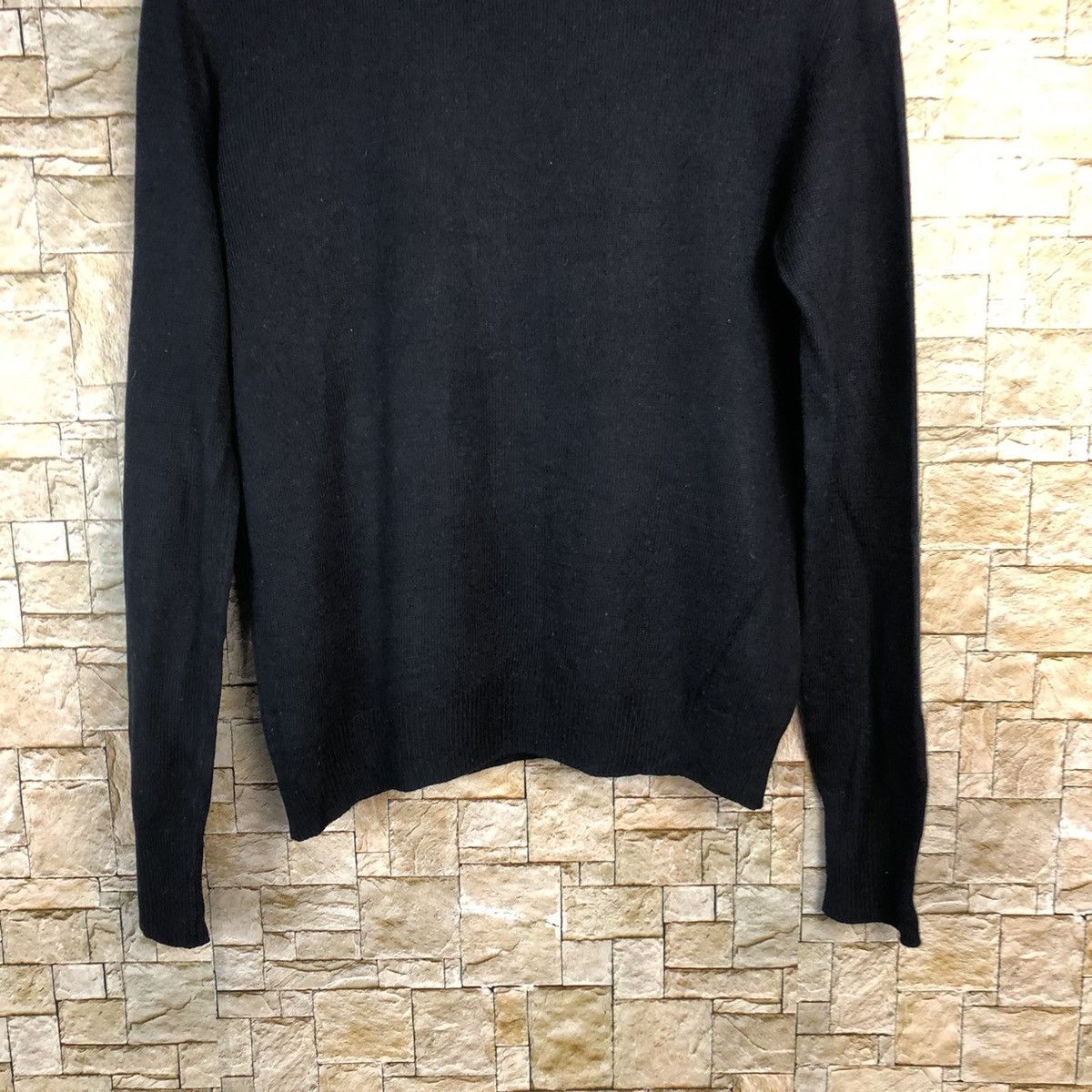 Homespun Knitwear Ralph Lauren Darkblue Turtle Knitwear #A853 Size M / US 6-8 / IT 42-44 - 3 Thumbnail