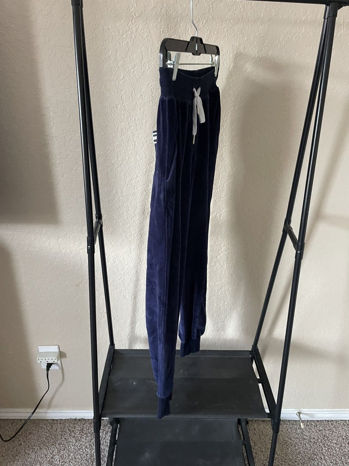 AMI Velour Cropped Drawstring joggers Size US 28 / EU 44 - 8 Thumbnail