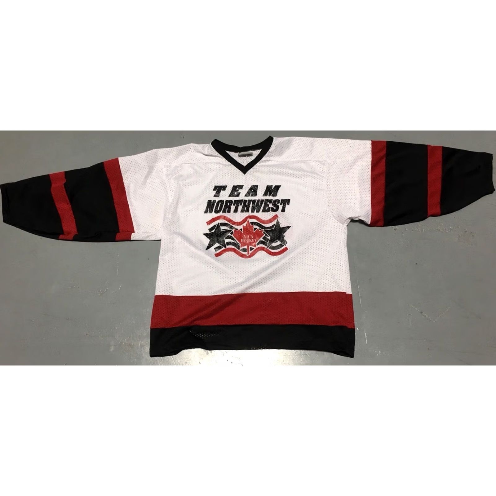 AAA K1 Sportswear Jersey Hockey Team Northwest AAA Made in the USA LG White Mens Regular Jersey Size US L / EU 52-54 / 3 - 7 Thumbnail