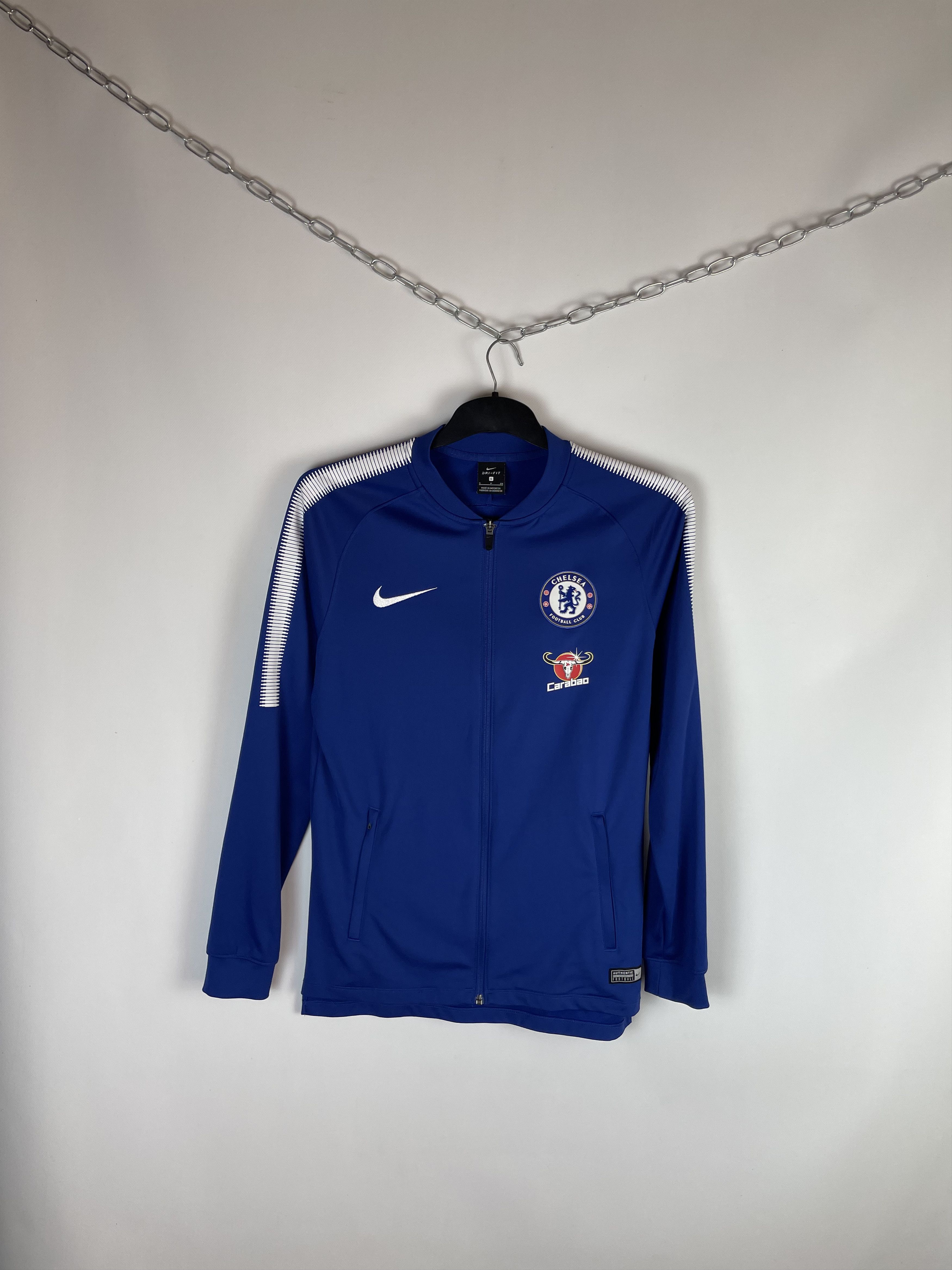 Chelsea Soccer Nike Chelsea Training Zip Jacket Shirt Size US S / EU 44-46 / 1 - 1 Thumbnail