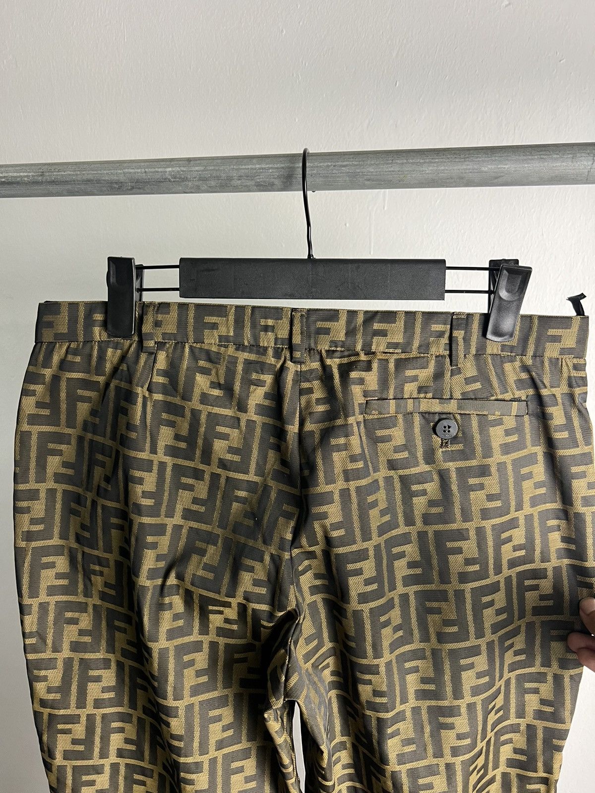 Fendi Vintage SS2000 Fendi Monogram FF Pants Size US 32 / EU 48 - 8 Thumbnail