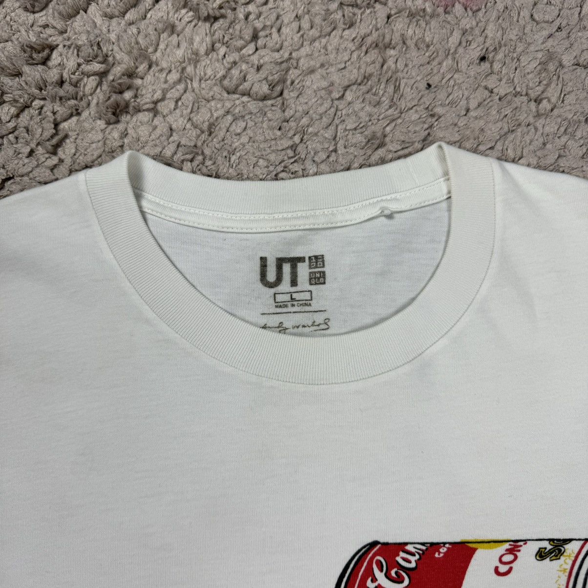 Andy Warhol × Designer × Japanese Brand Uniqlo Andy Warhol Campbells T-shirt Size US L / EU 52-54 / 3 - 8 Thumbnail