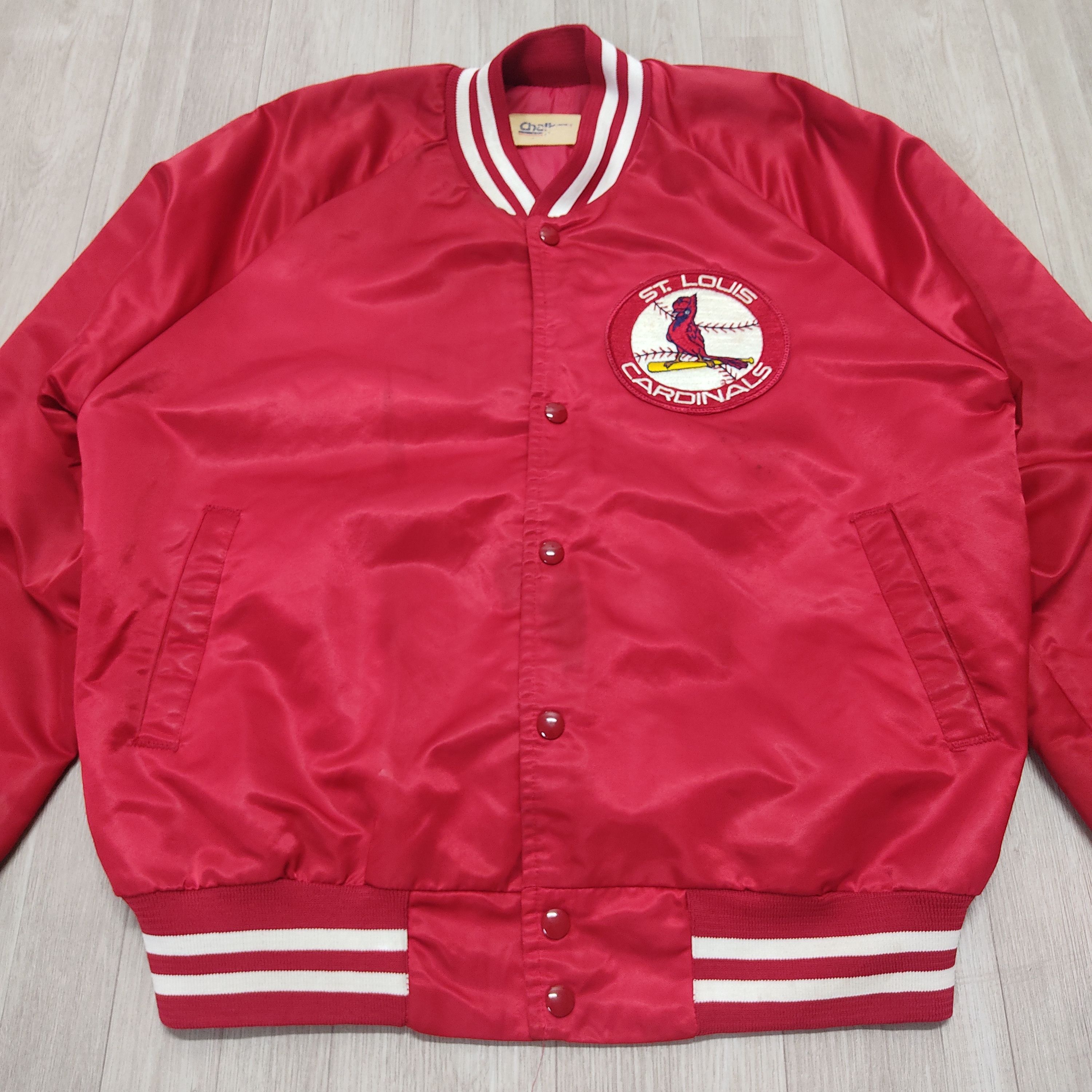 Chalk Line × MLB × Vintage ST. LOUIS CARDINALS by Chalk Line Bomber Jacket Size US M / EU 48-50 / 2 - 7 Thumbnail