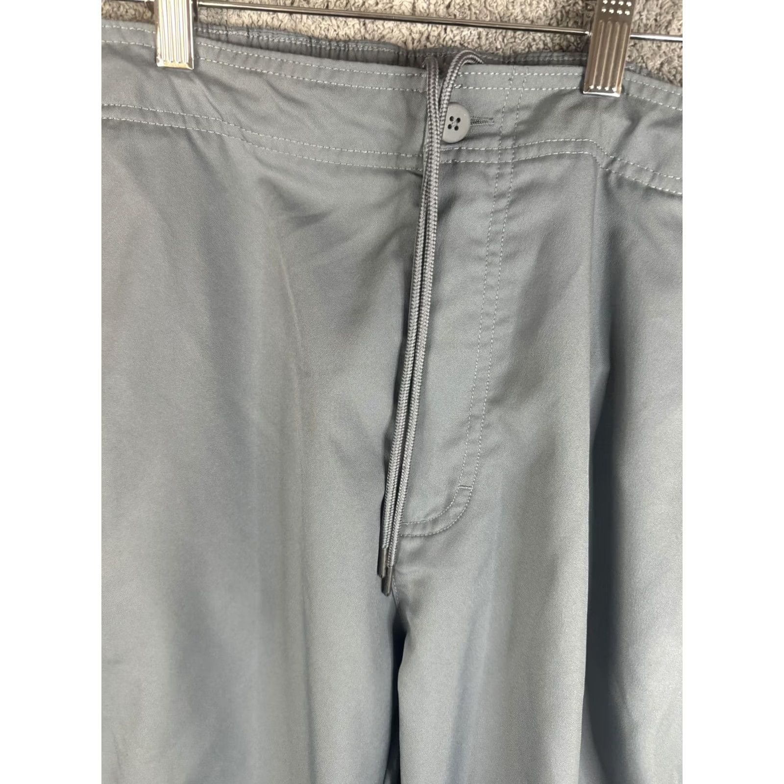 Jordan Brand Jordan Jogger Pants Mens 40 Gray Camouflage Panel Zip Pocket Elastic Cuff Tapered Leg Gym Training Size US 40 / EU 56 - 4 Thumbnail