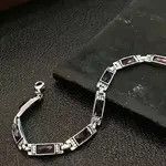 Sterling Silver 15cm + 5cm Design Simple Chain Bracelet Size ONE SIZE - 4 Thumbnail