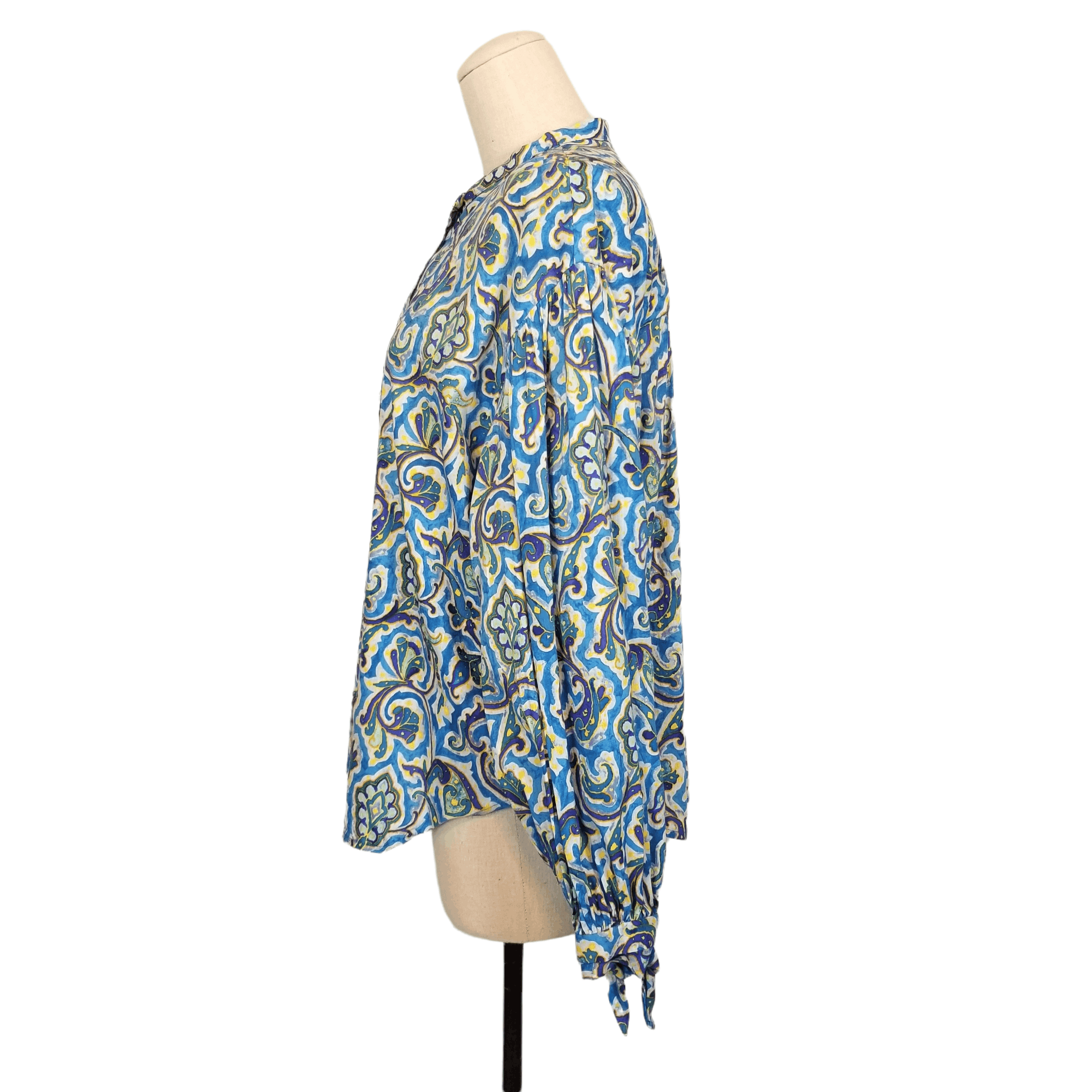 Anthropologie Maeve "Ashleigh" Puff Sleeve Blouse Size M / US 6-8 / IT 42-44 - 3 Thumbnail