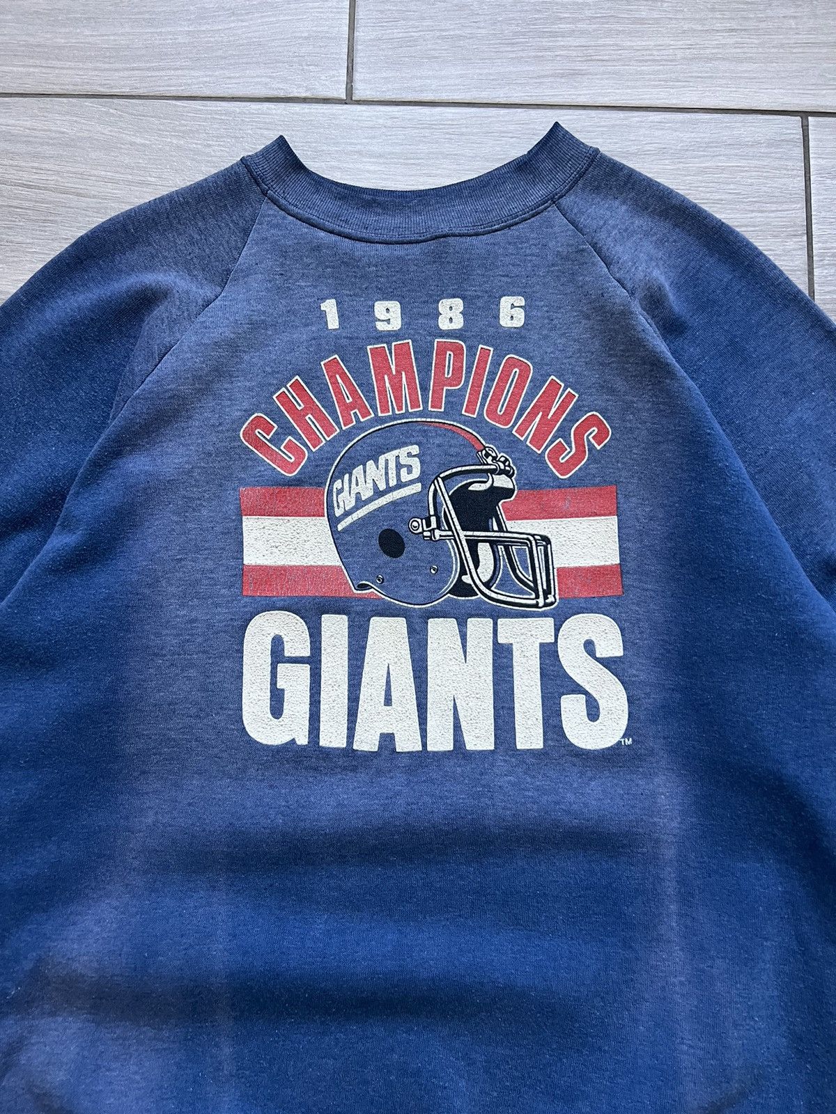 Vintage 1986 New York Giants Superbow Champions Sweatshirt Size US M / EU 48-50 / 2 - 5 Thumbnail
