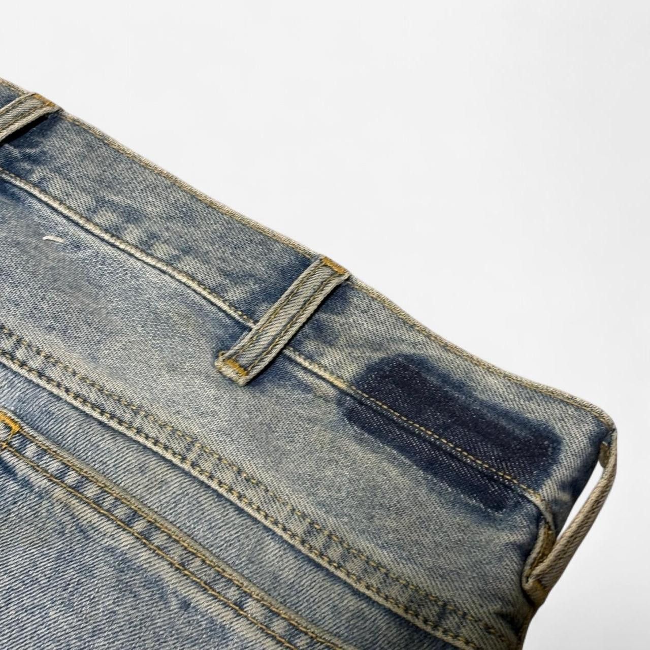 Maison Margiela Maison Margiela Straight Leg Cut Denim Pants Size US 33 - 3 Thumbnail