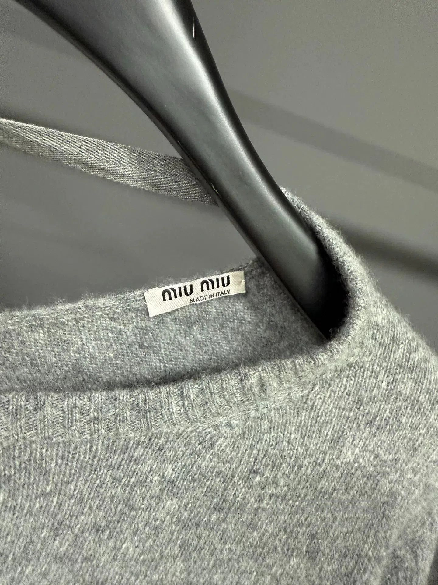 Miu Miu gray double. Size US M / EU 48-50 / 2 - 4 Thumbnail