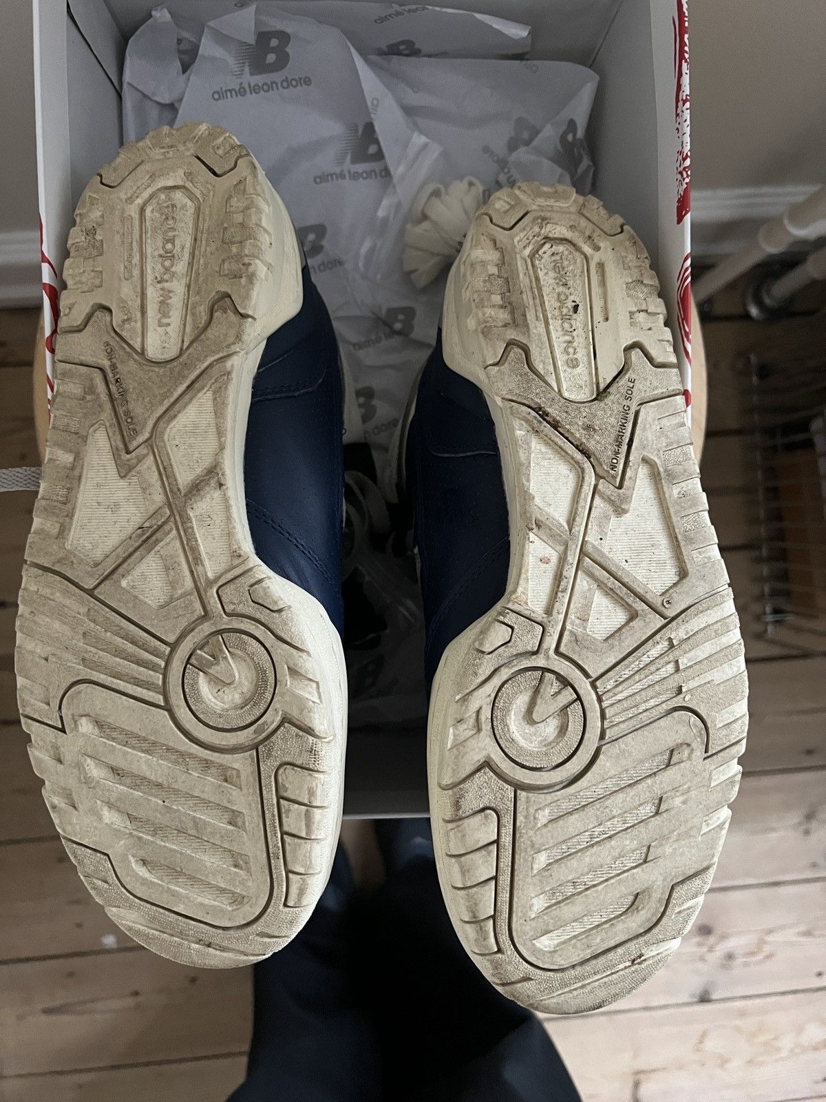 Aime Leon Dore R650 Navy Size US 9.5 / EU 42-43 - 7 Thumbnail