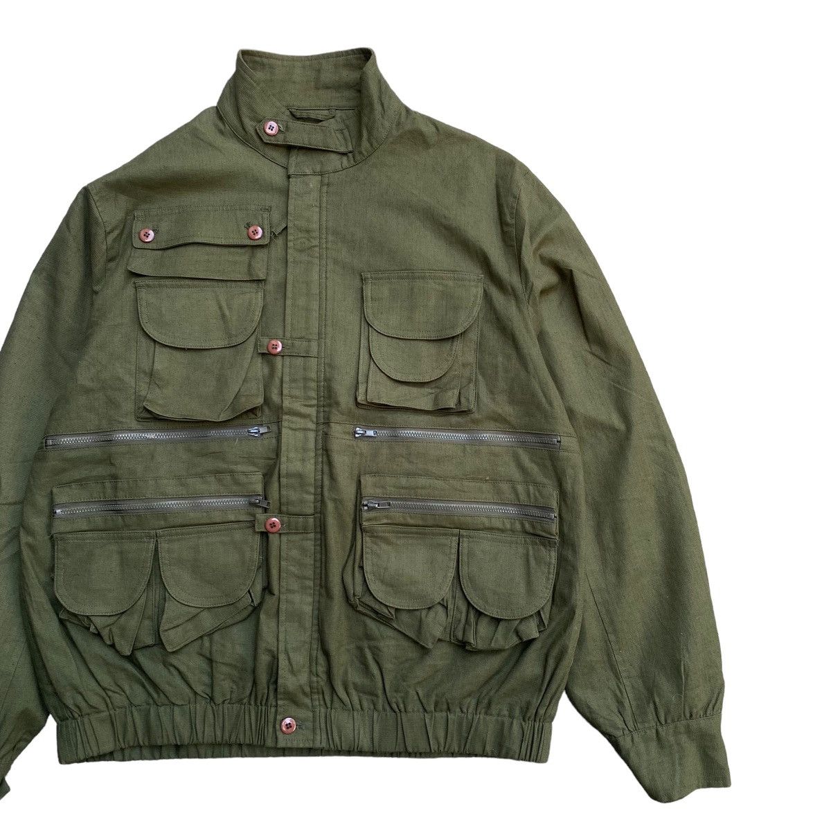 Aspesi A blue garments multi pocket jacket Size US M / EU 48-50 / 2 - 2 Thumbnail