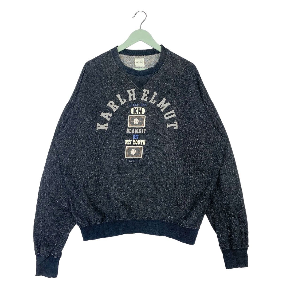 Karl Helmut Karl Helmut Sweatshirt Crewneck Pullover Jumper Size US XXL / EU 58 / 5 - 1 Thumbnail