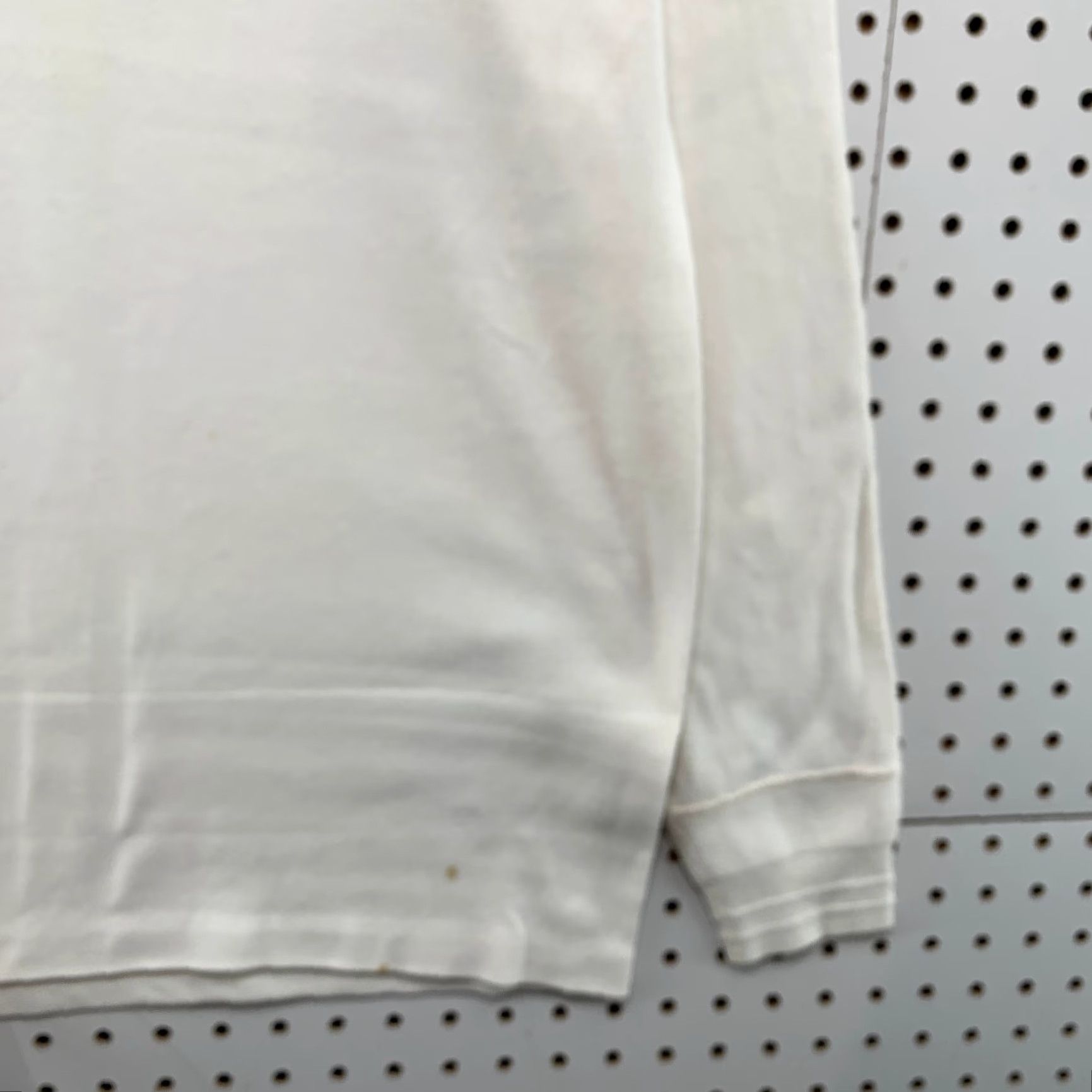 Vintage VINTAGE Britches Henley Pullover Shirt Mens XL White Heavyweight Knit Cotton - 90s Era, Hand Made Hong Kong Mens XL White Size US XL / EU 56 / 4 - 6 Thumbnail