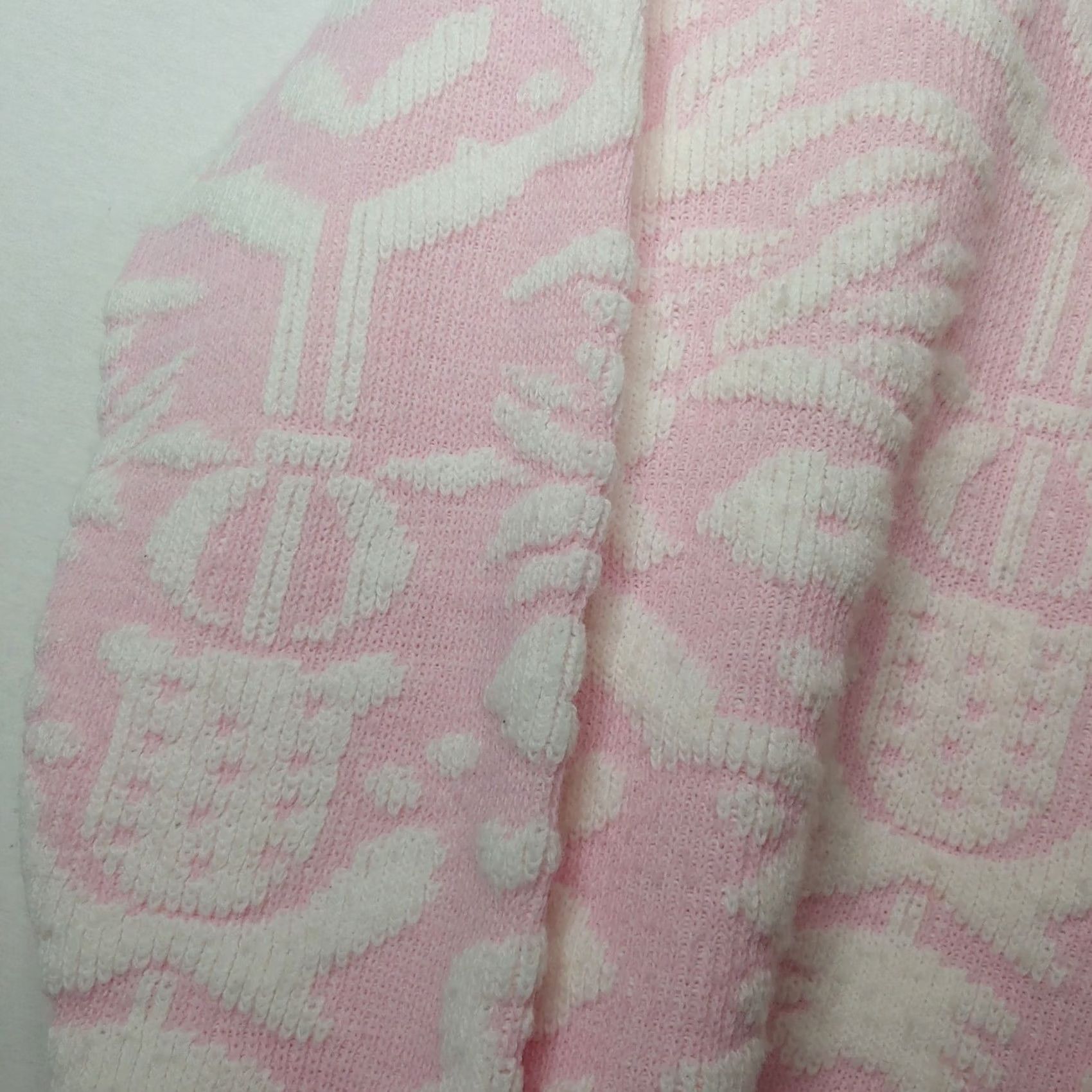 Vintage VINTAGE Cabin Creek Women's S Sweater Pink Chenille Fairy Kei Crew Neck Long Sleeve Pullover Knit 80s Retro Floral Casual Mens Girls Size S / US 4 / IT 40 - 5 Thumbnail