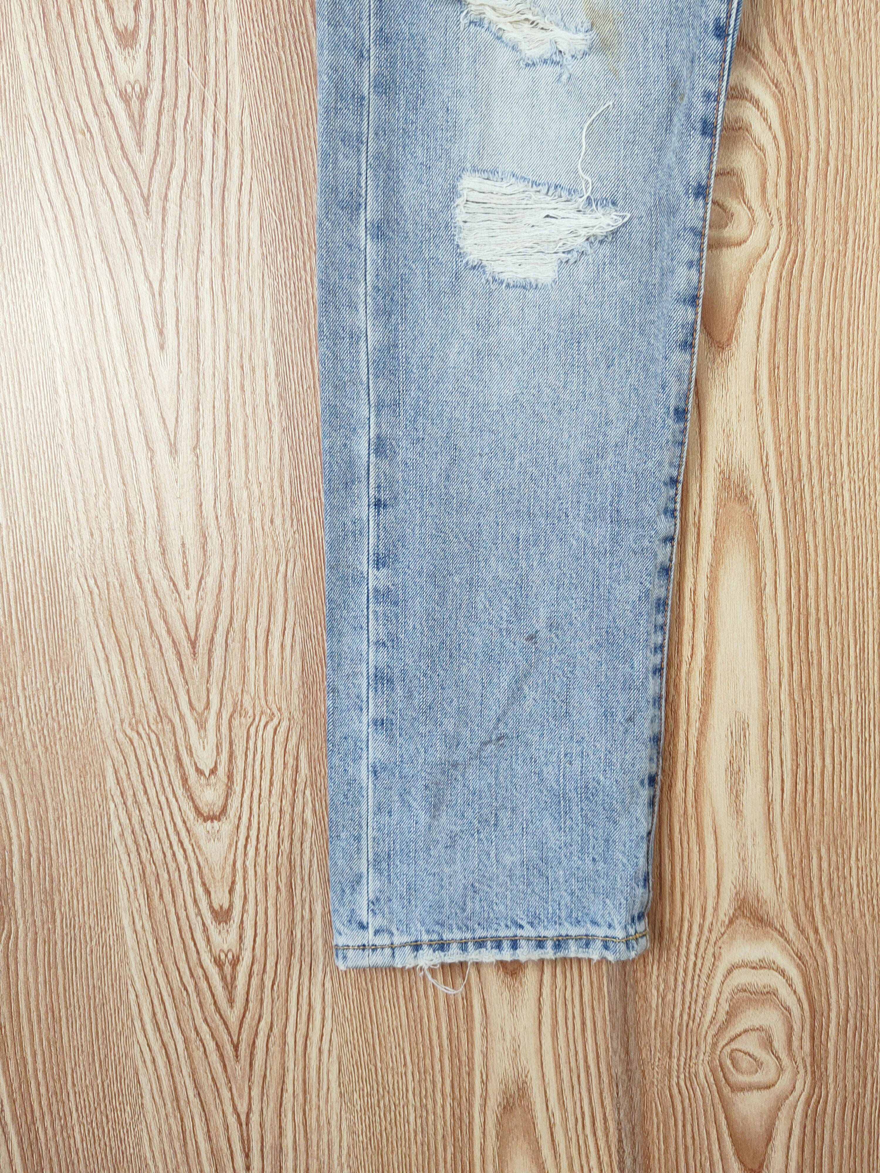 Japanese Brand American Eagle Outfitters Distressed Ripped Jeans #S2768 Size US 30 / EU 46 - 4 Thumbnail