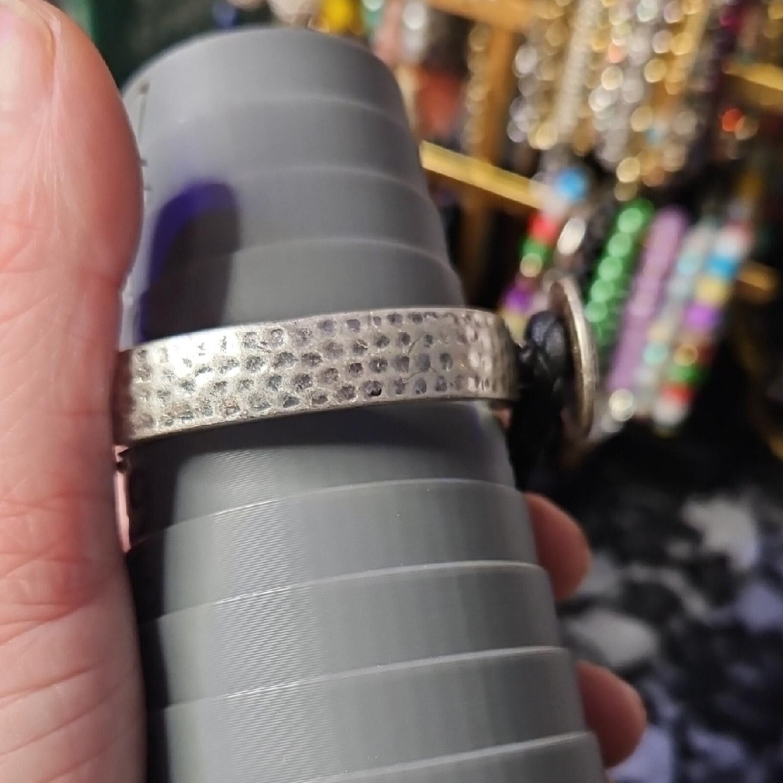Other Silver and Black Braided Bracelet Size ONE SIZE - 4 Thumbnail