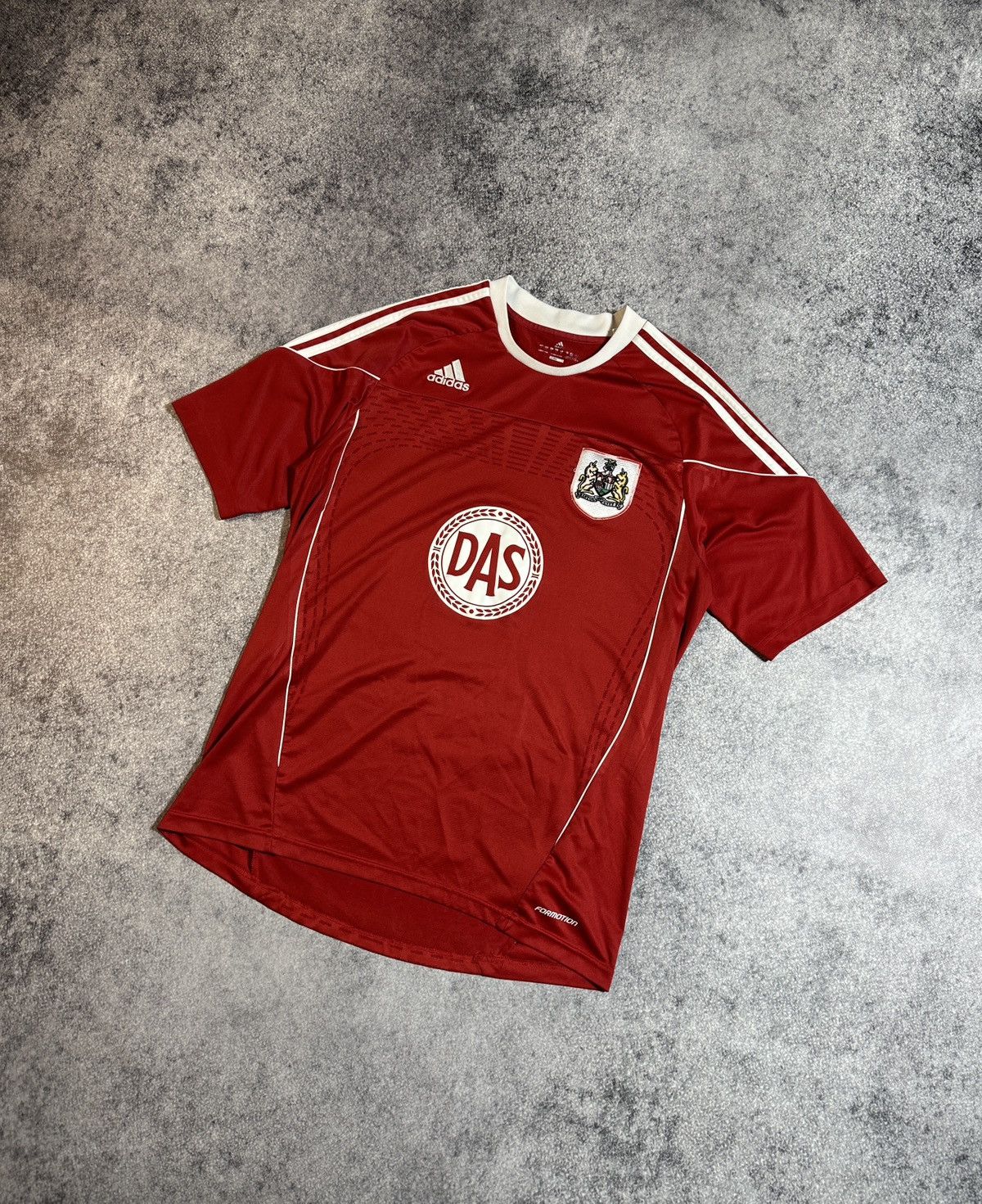 Adidas × Vintage Vintage Adidas Bristol City Soccer Jersey Streetwear Rare L Size US L / EU 52-54 / 3 - 1 Thumbnail