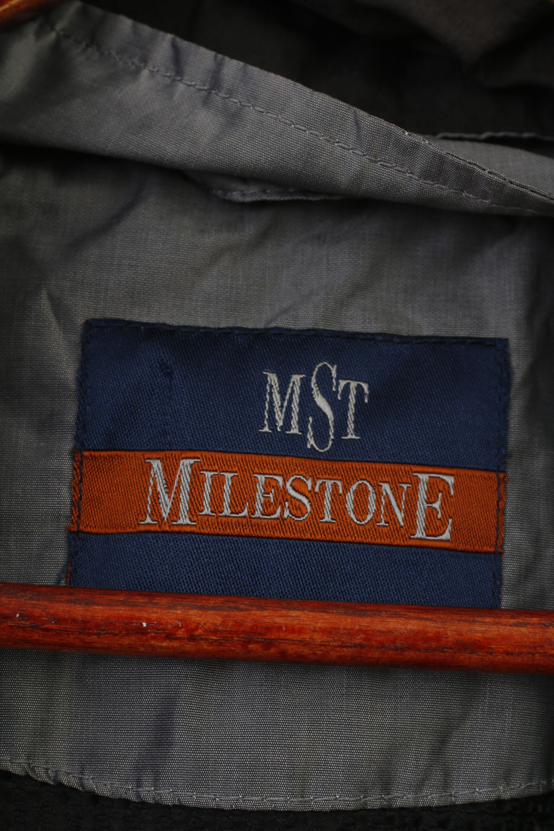 Milestone Milestone Men 56 XL Jacket Grey Silver Full Zipper 4239 Size US XL / EU 56 / 4 - 4 Thumbnail