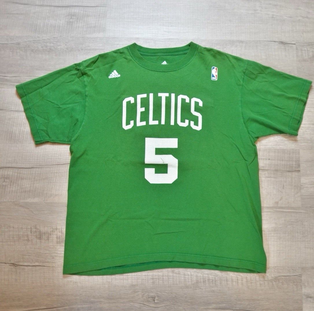 Adidas Adidas Boston Celtics #5 Kevin Garnett T-Shirt NBA Men's Size US L / EU 52-54 / 3 - 1 Thumbnail
