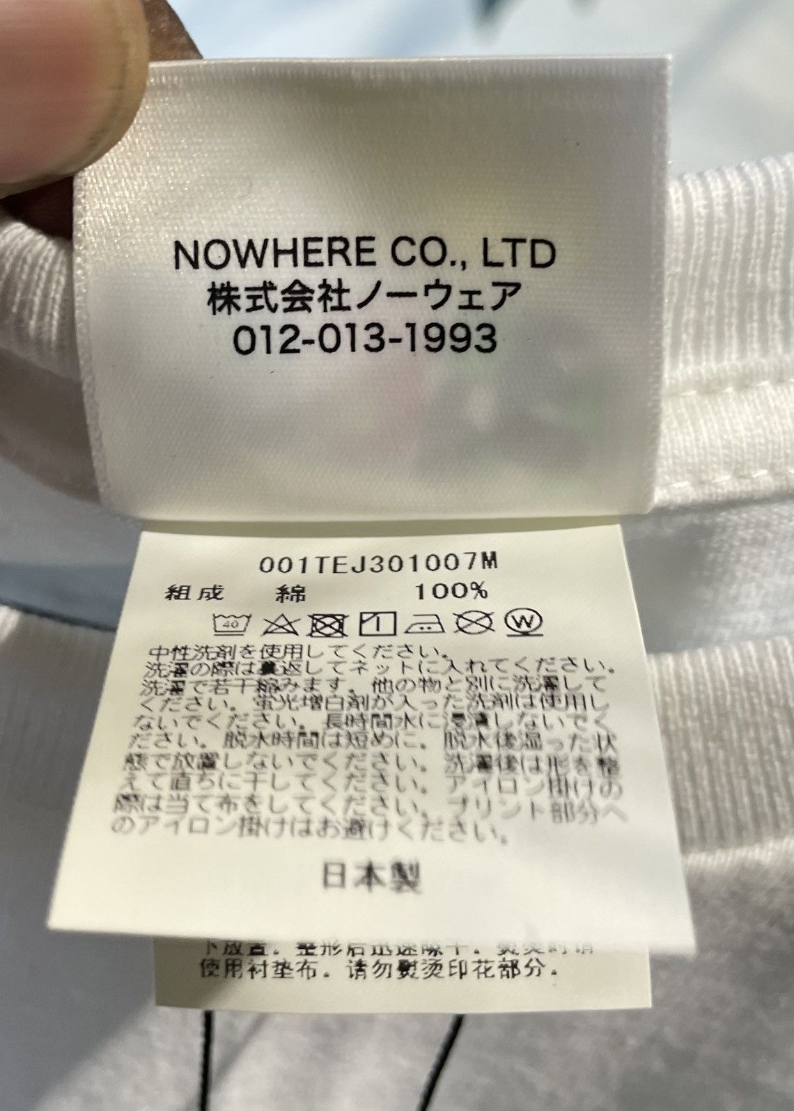 Bape BAPE ABC Camo Shark Tee White/Blue/Silver Size US L / EU 52-54 / 3 - 5 Thumbnail