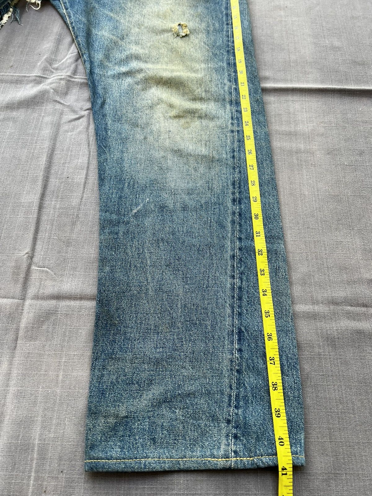 Levi's Vintage Clothing 🔥HOT DROPS🔥 1954 LVC 501Z XX "E" selvedge denim Size US 36 / EU 52 - 20 Thumbnail